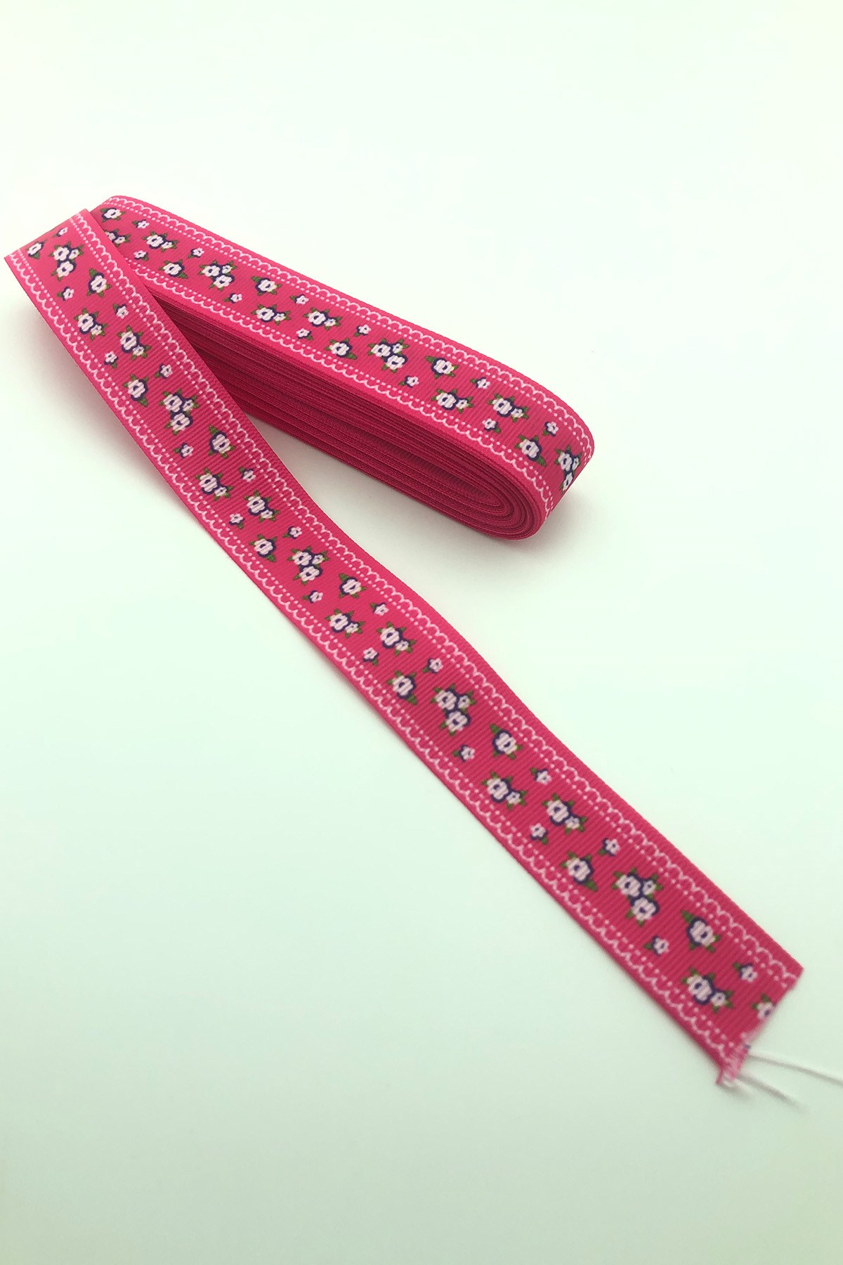 صغيرة الأزهار المطبوعة Grosgrain Kusdele