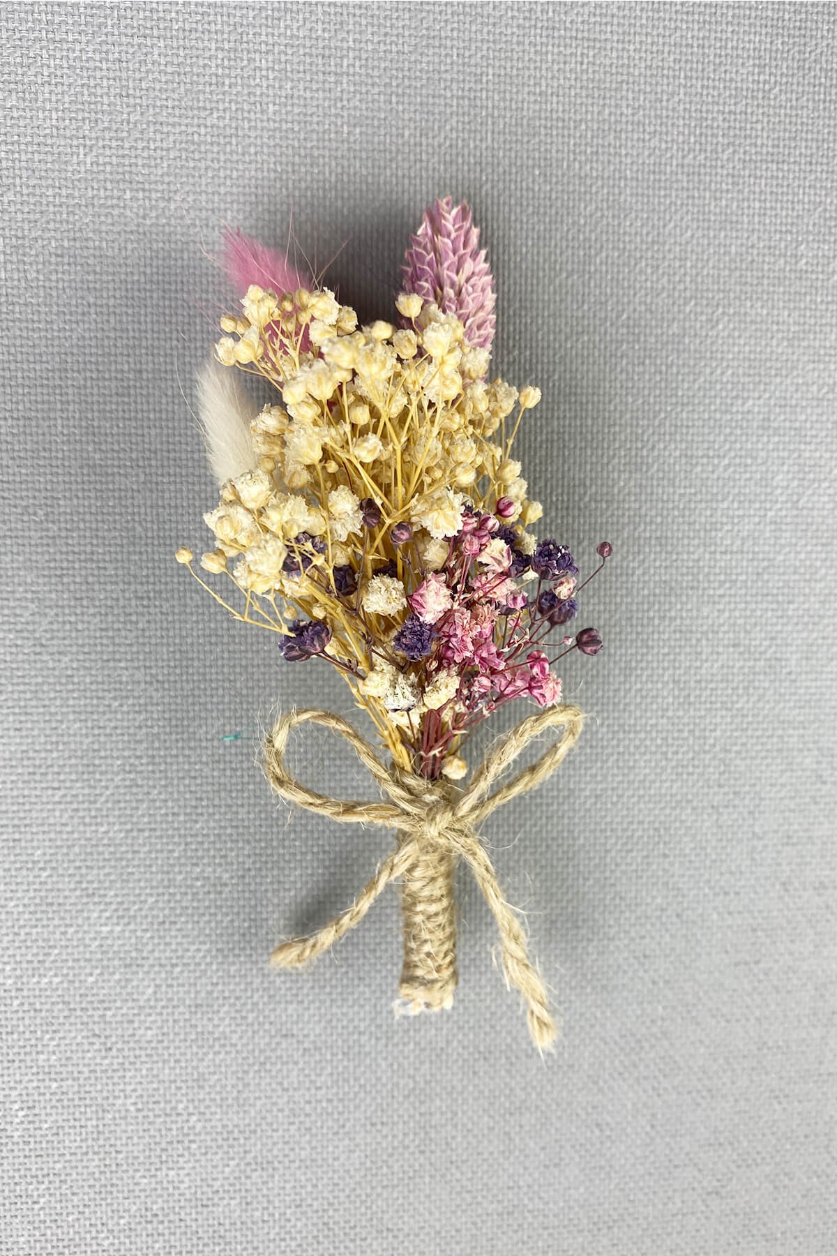 Dry Flower Groom Boutonniere