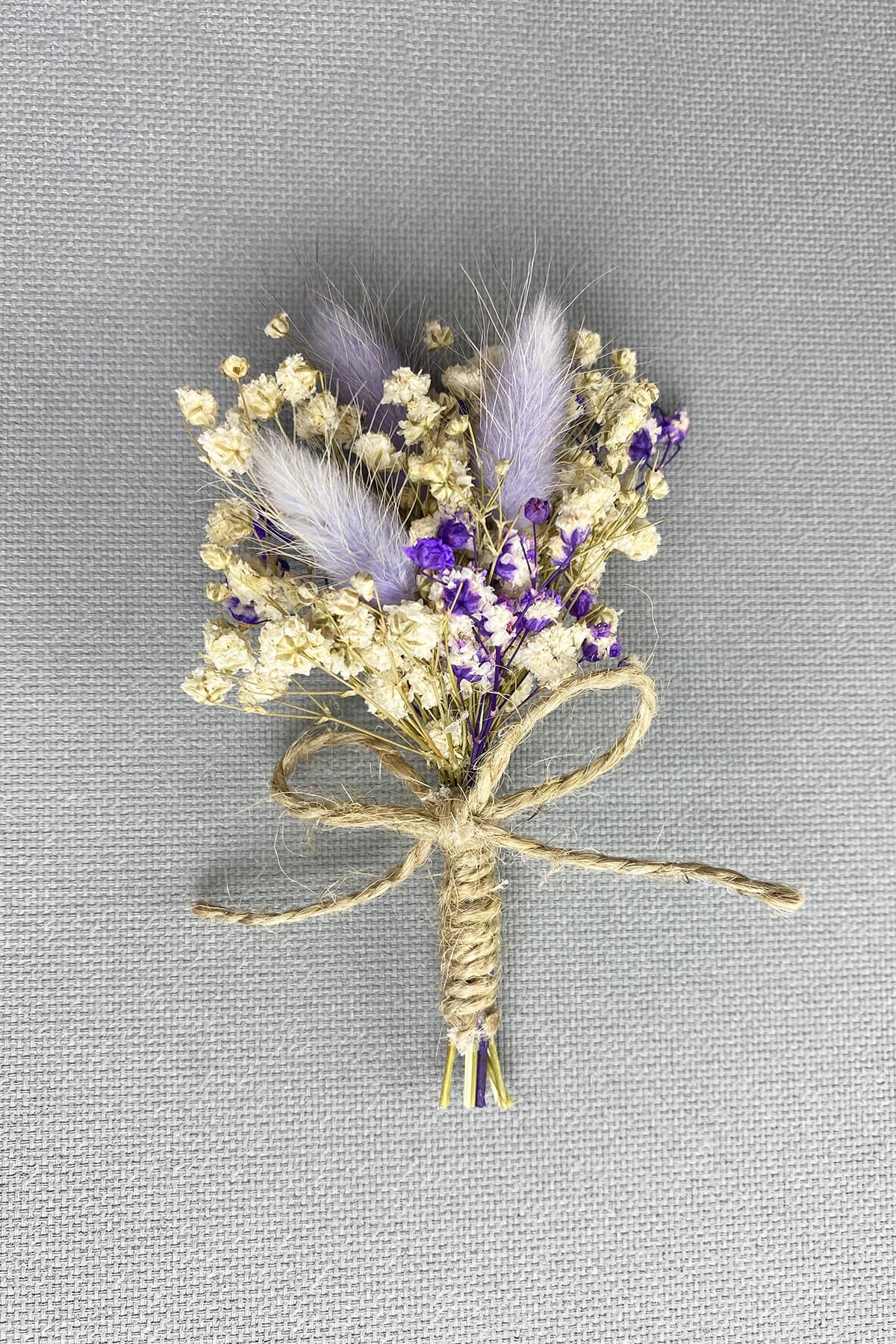 Dry Flower Groom Boutonniere