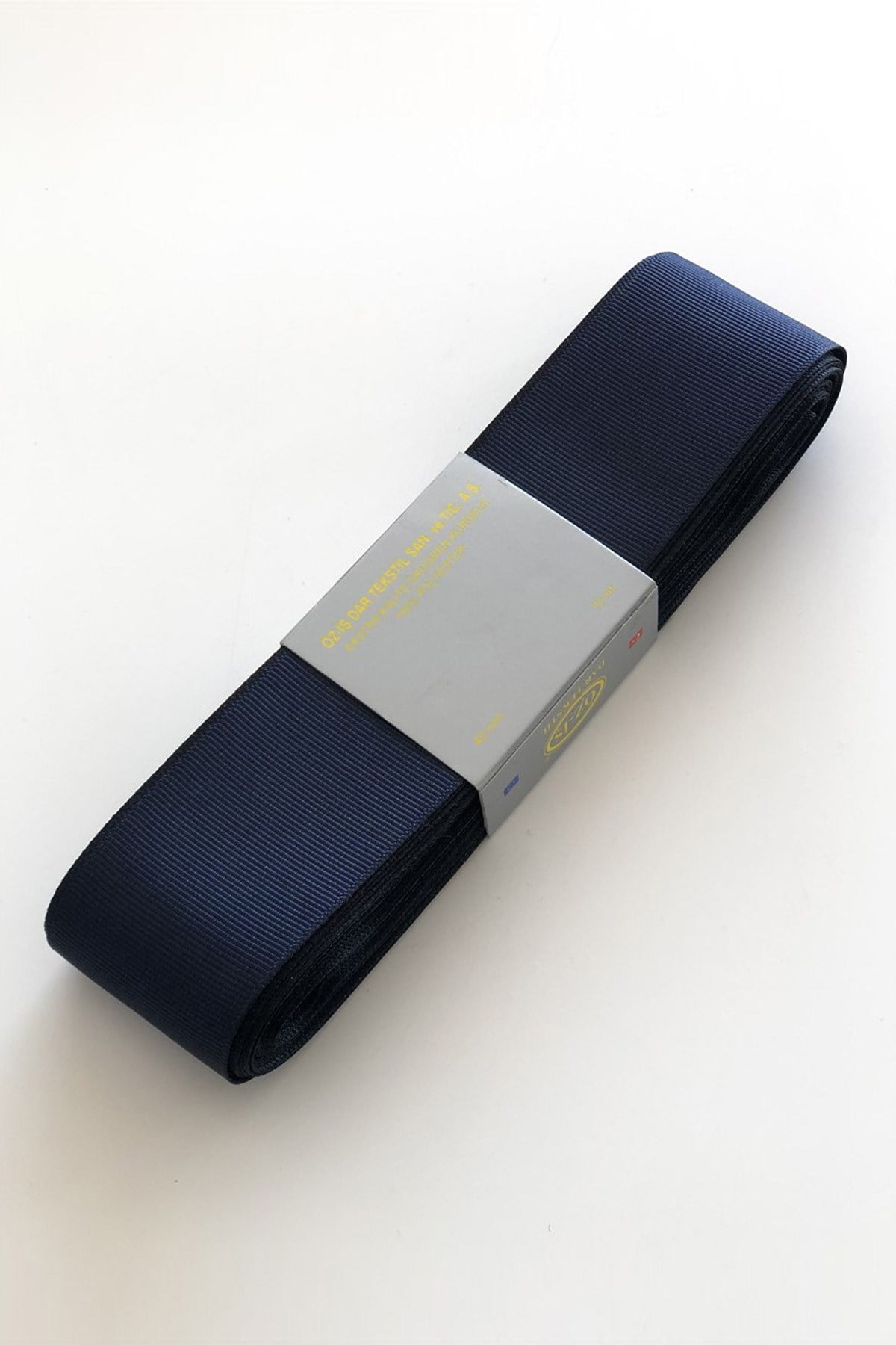Navy Blue Grosgrain Ribbon 4 cm 10 mt