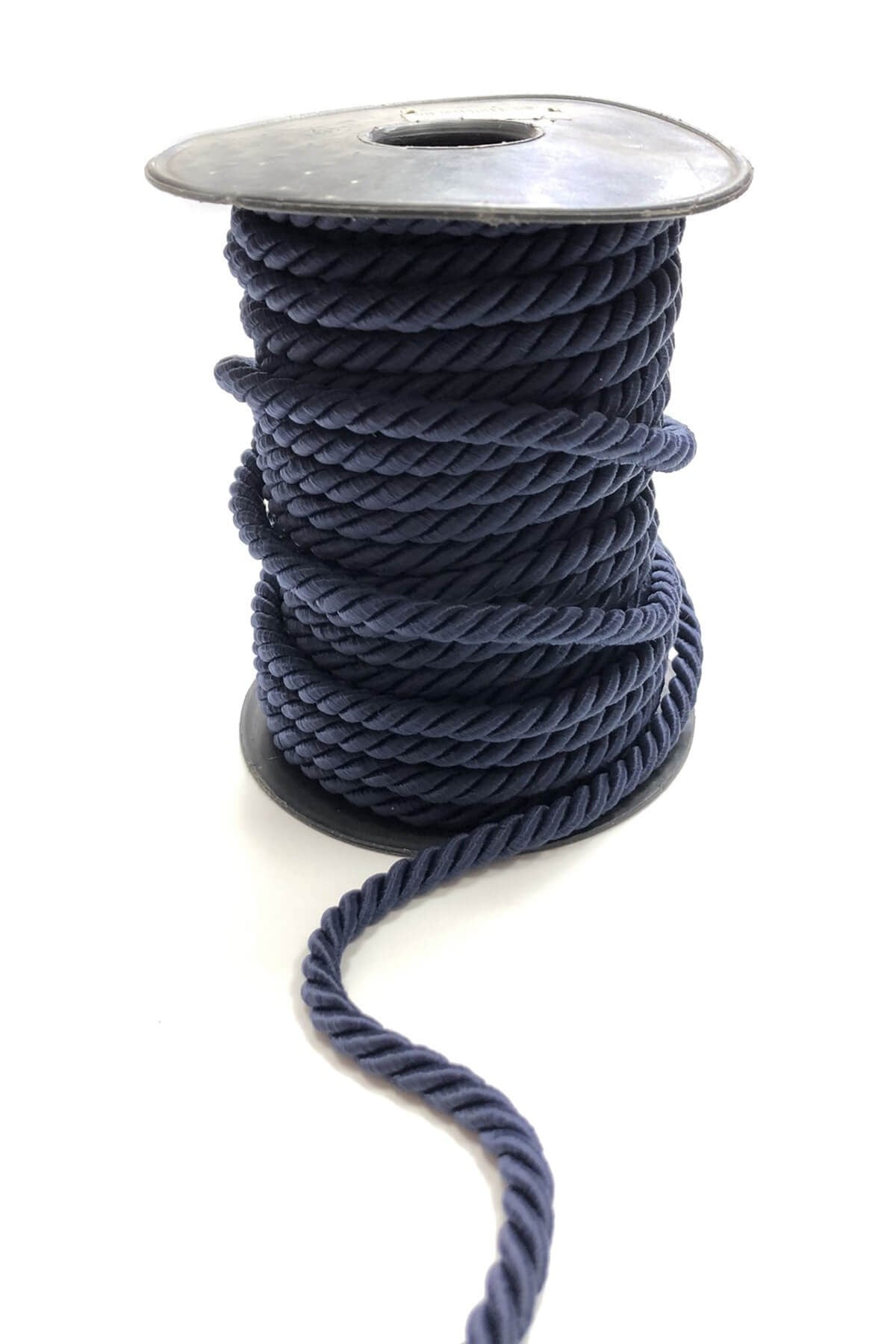 Lacivert Kordon İp 6 mm 1 mt