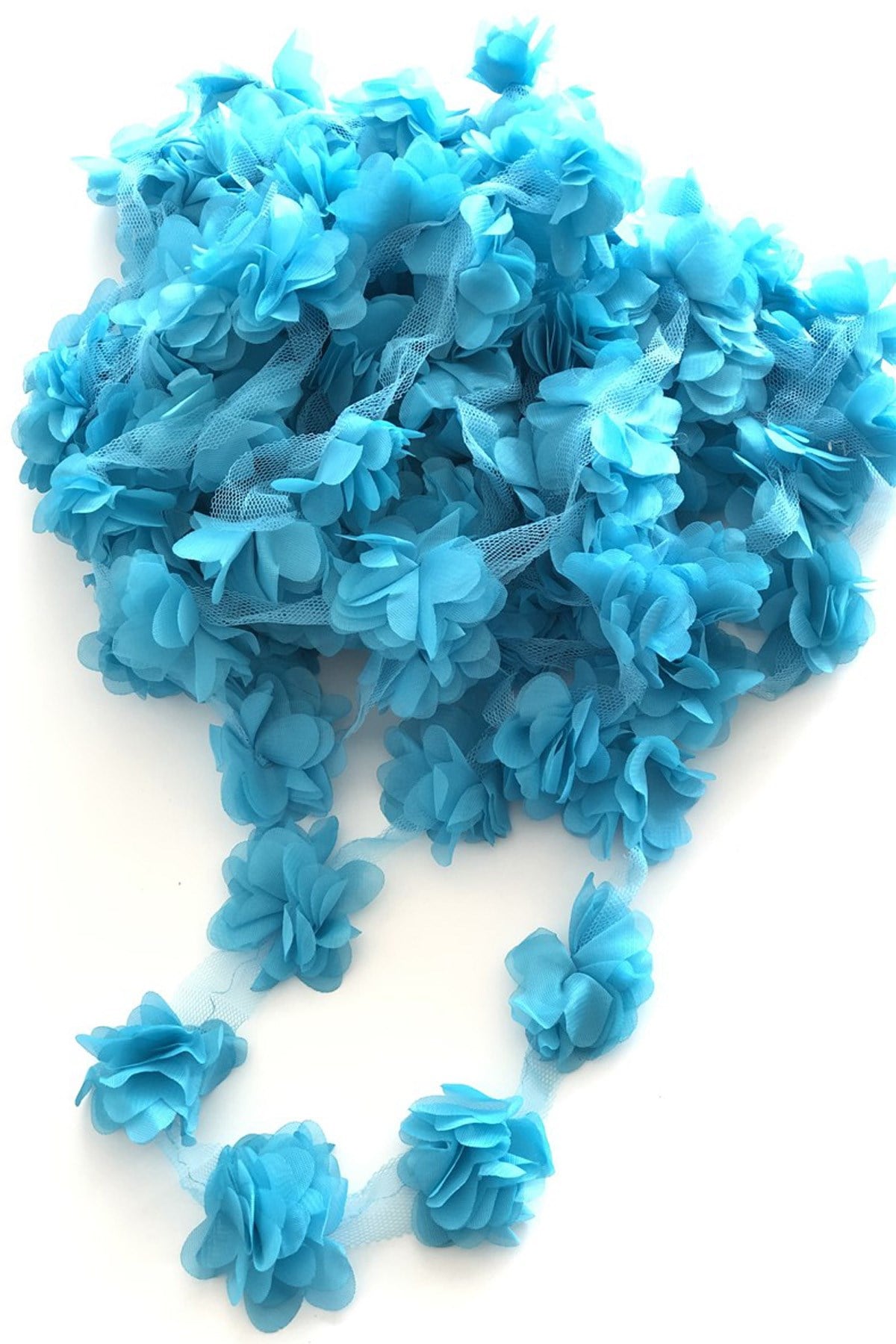 Lazer Kesim Çiçek Şerit