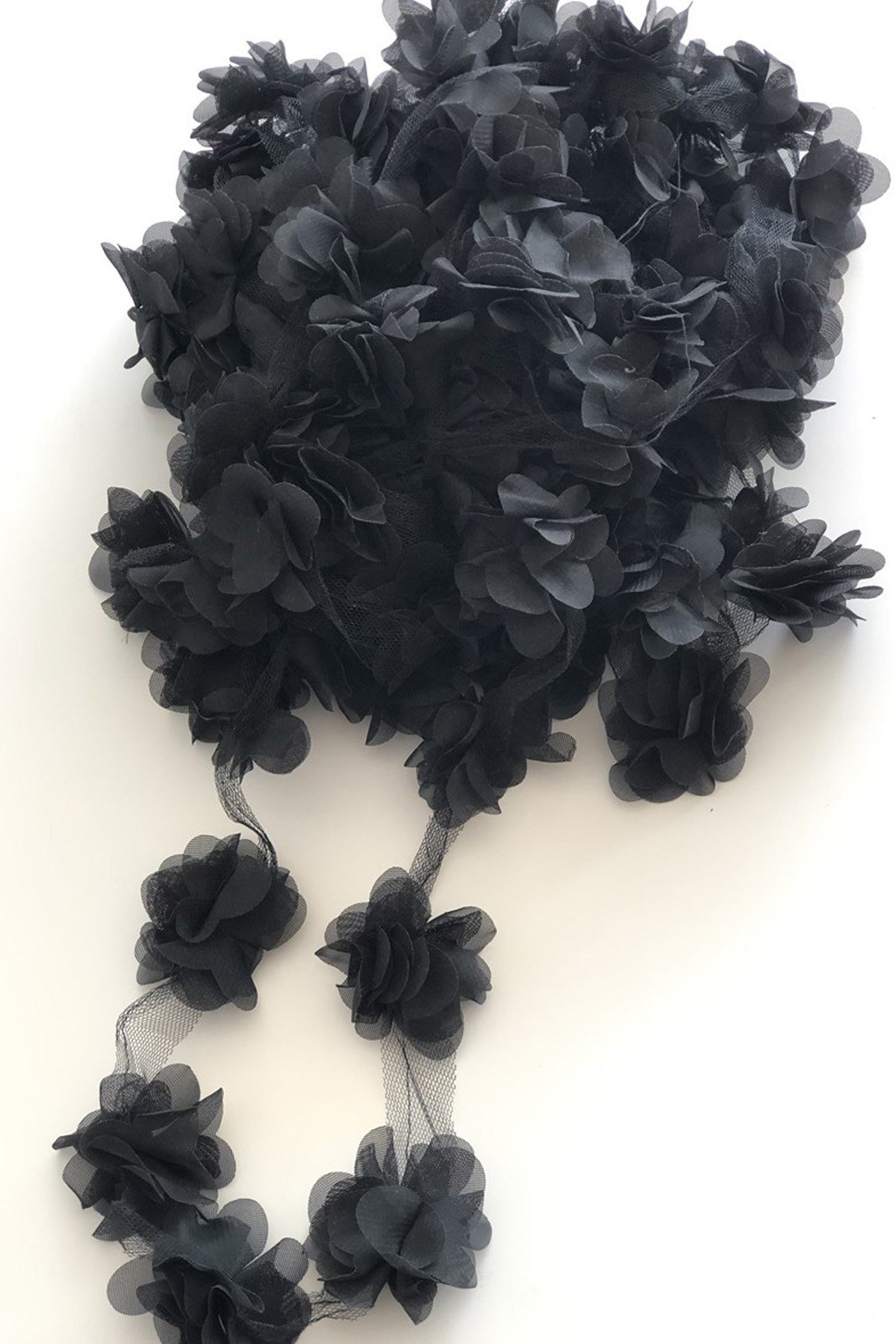 Lazer Kesim Çiçek Şerit