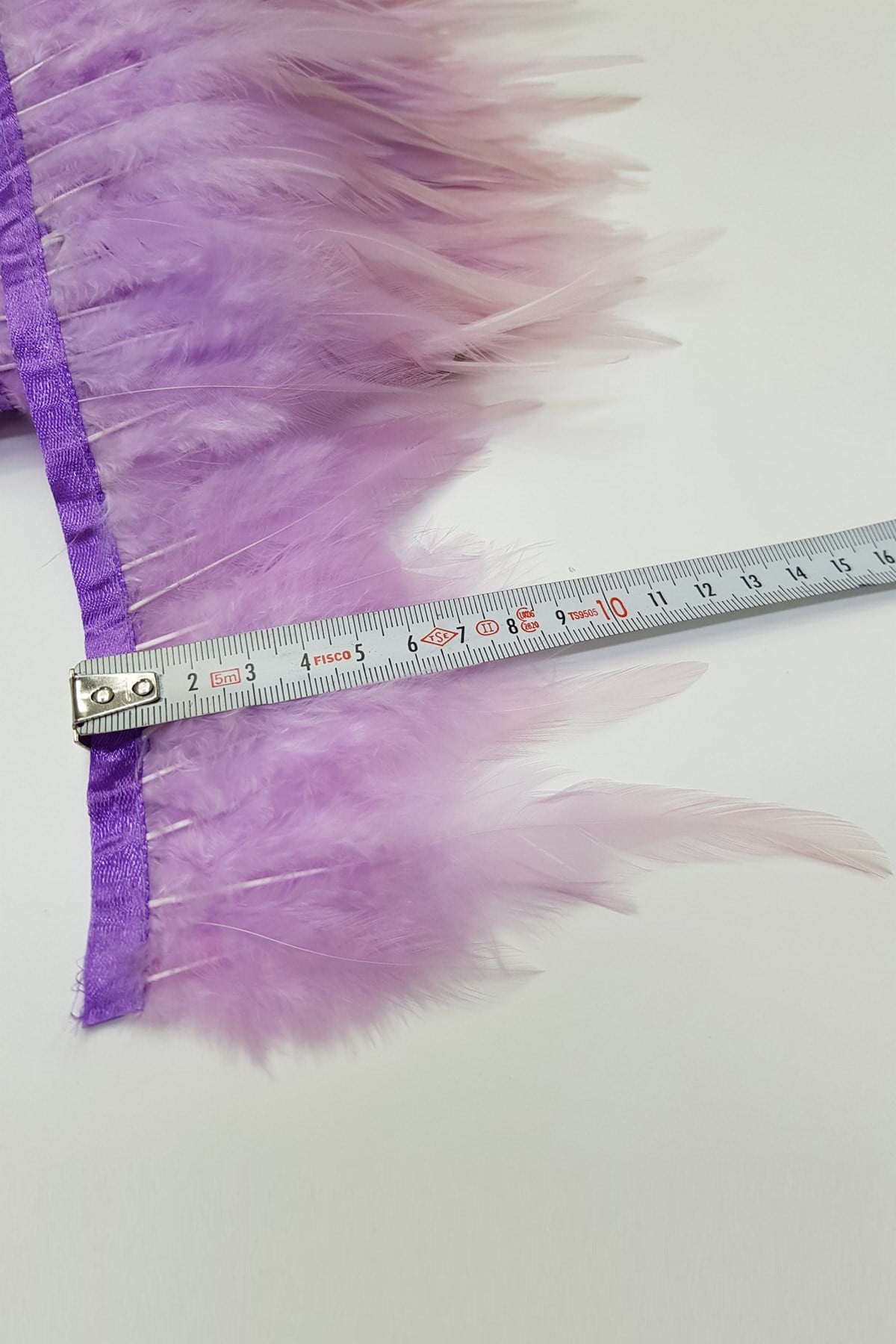 Lilac Rooster Feather 1 mt