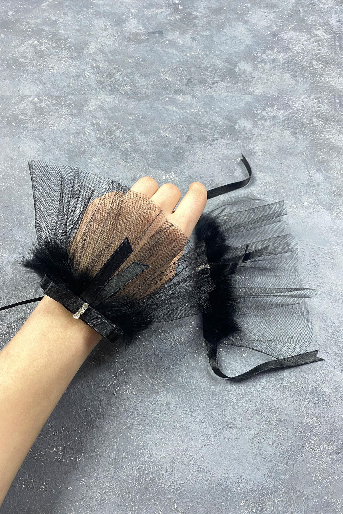 Lina Bow Double Bracelet Bridal Accessory