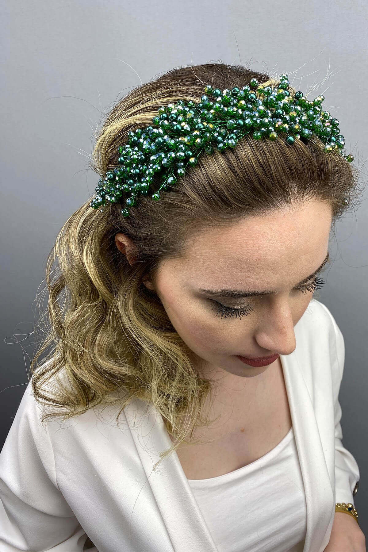 Lisa Model Bride Henna Crown