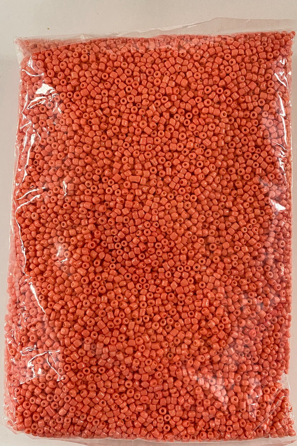 Mat Turuncu Kum Boncuk 3 mm 500 gr