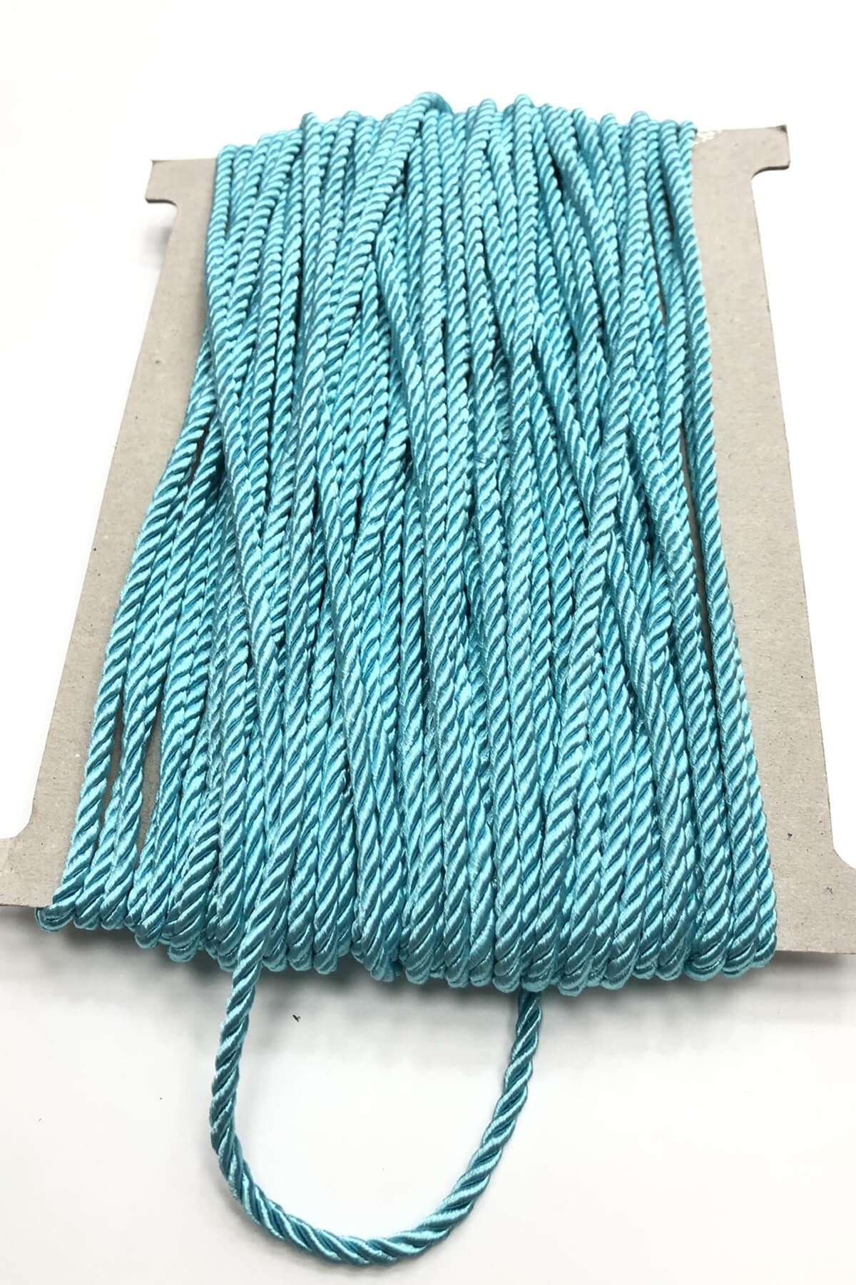 Mavi  Kordon İp 3 mm 1 mt