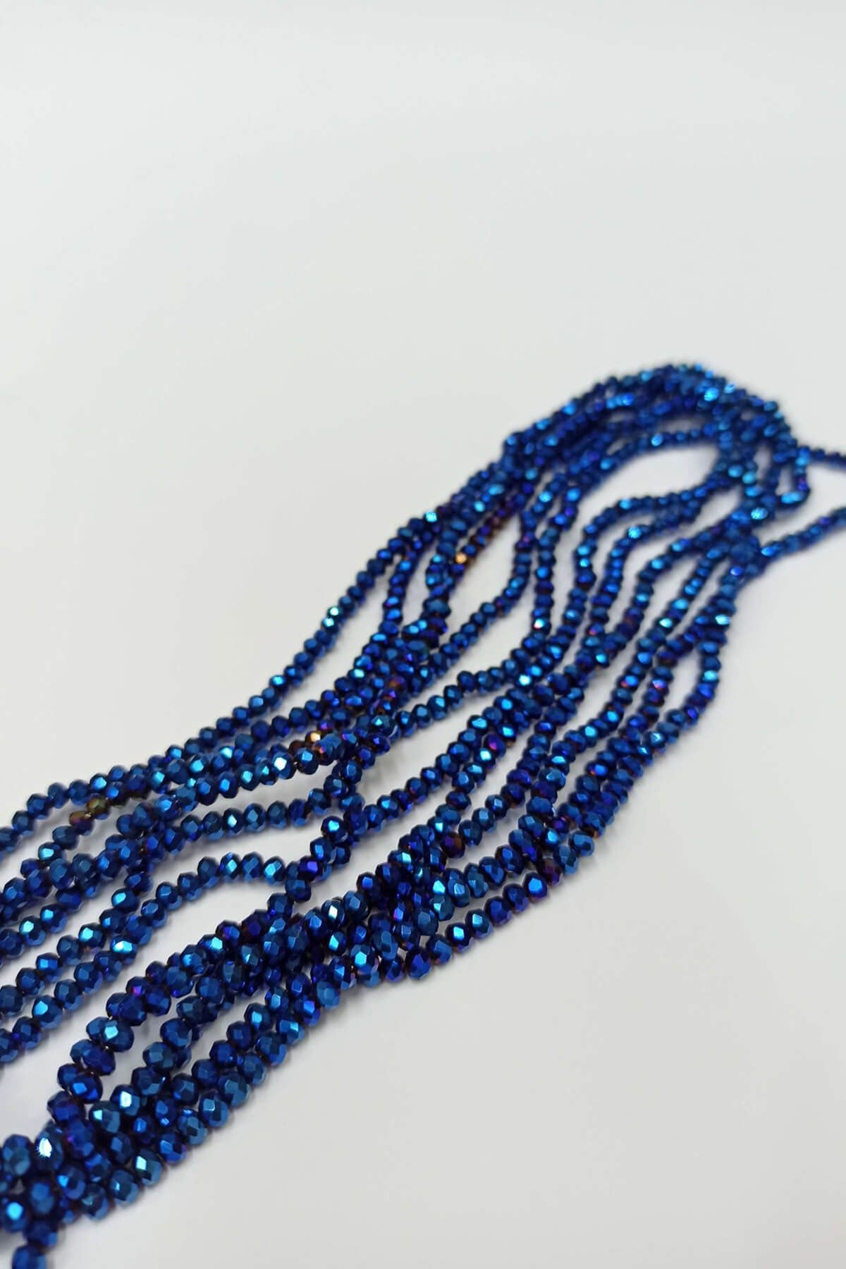 Mavi Kristal Boncuk 4 mm