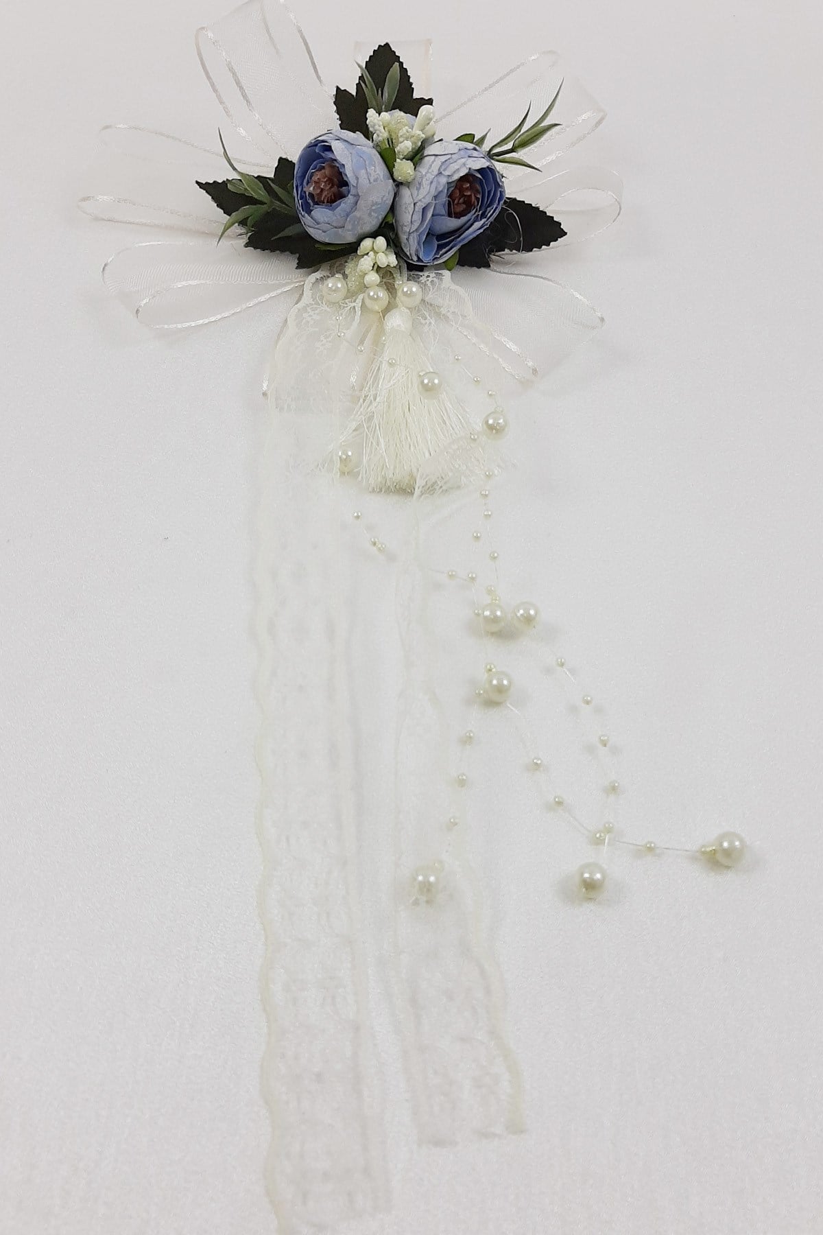 Blue Color Bundle Suitcase Ornament