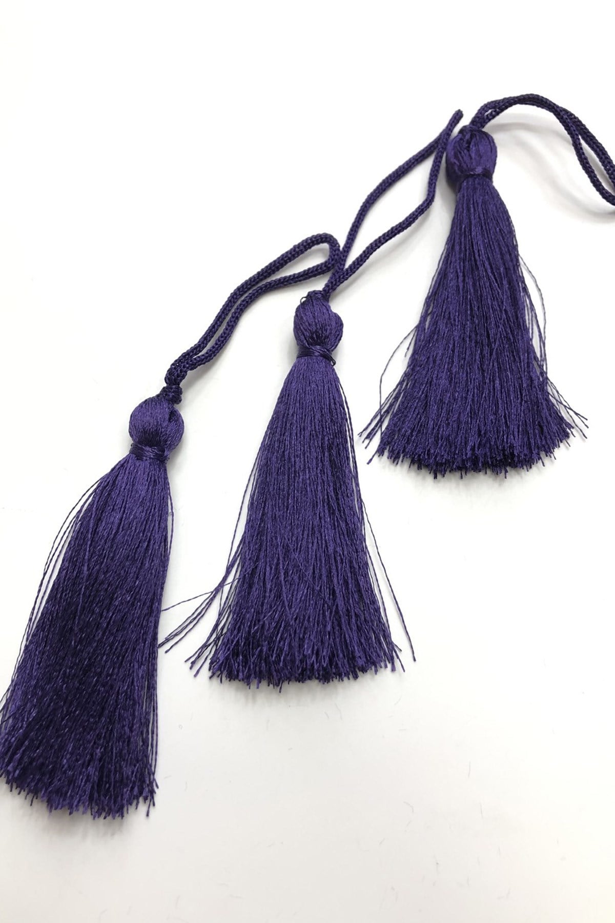 Mor Tekli Püskül 7 cm (10 adet)