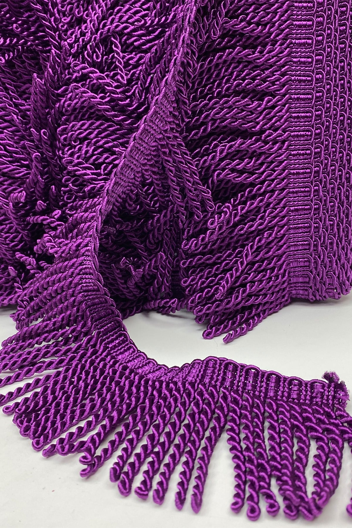 Plum Bouillon Fringe Tassel