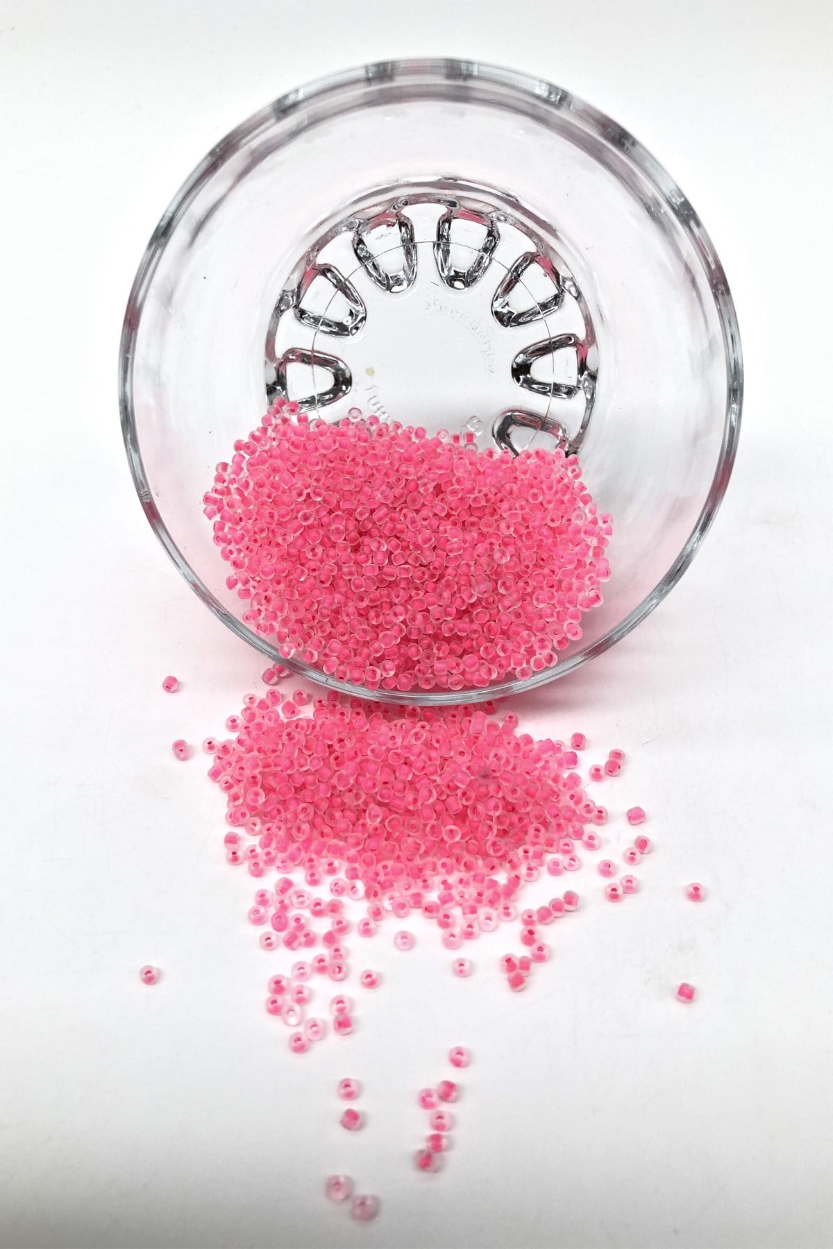 Neon Pembe Renk Kum Boncuk 2 mm