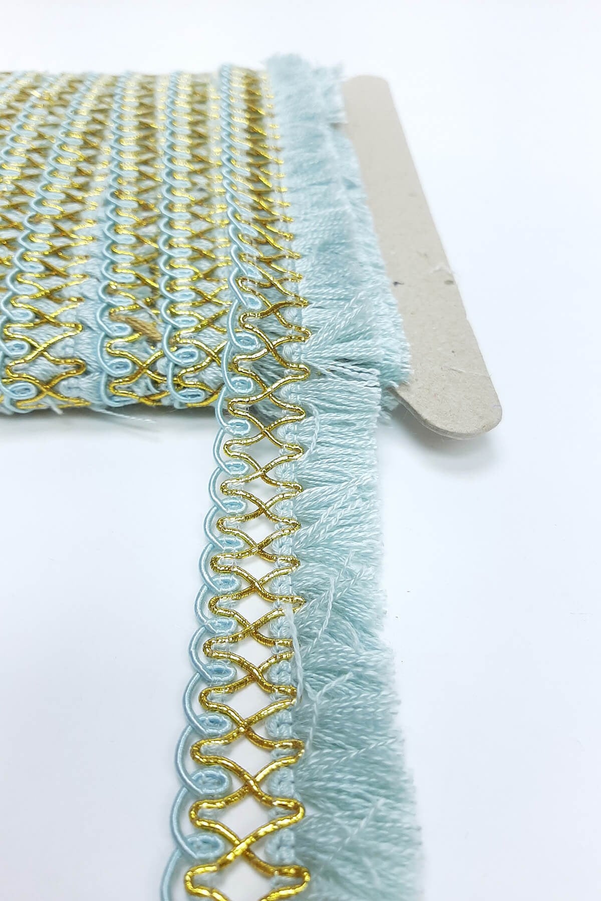 Örgü Püsküllü Saçak Şerit 3 cm