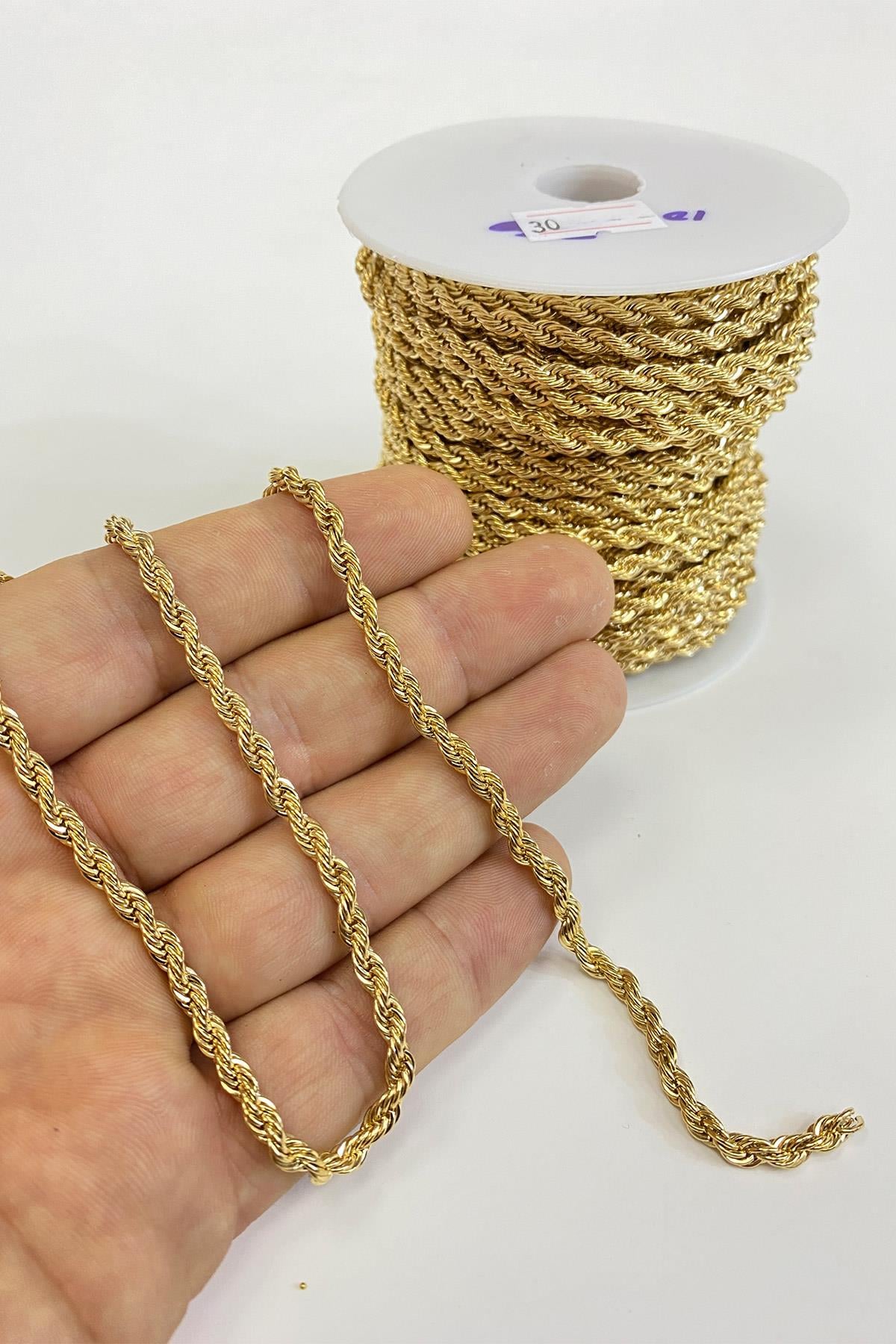 Braided Jewelry Necklace And Bracelet Chain