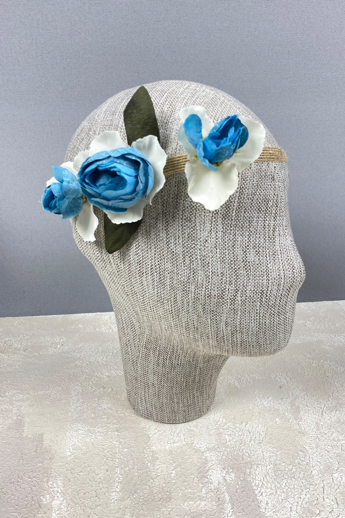 Hydrangea and Peony Flower Hair Accessory
