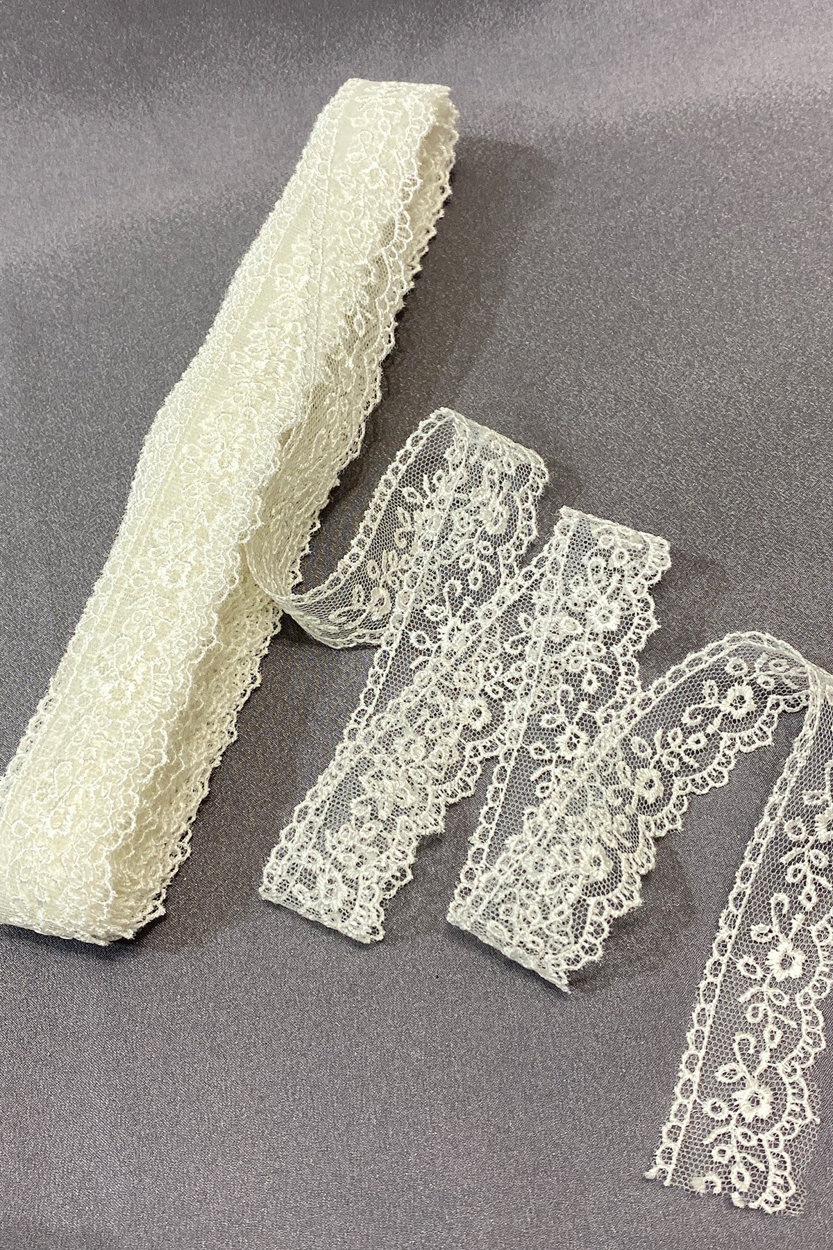 Carved Patterned Edge Guipure Lace Scallop 9 mt