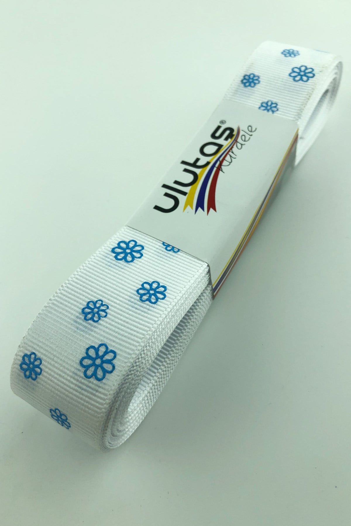 Papatya Baskılı 2,5 Cm Grogren Kurdele