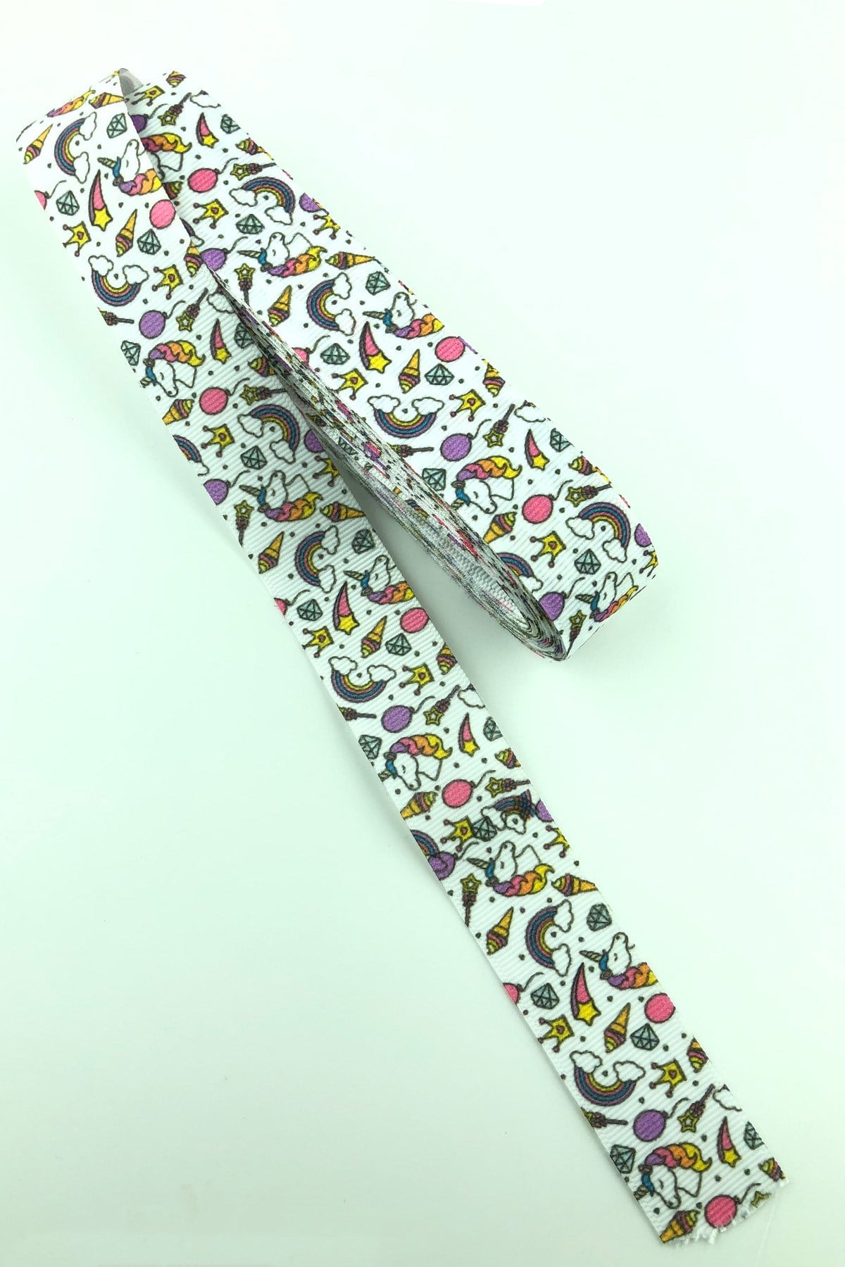 Party Themed Printed Grosgrain Ribbon 10 Mt