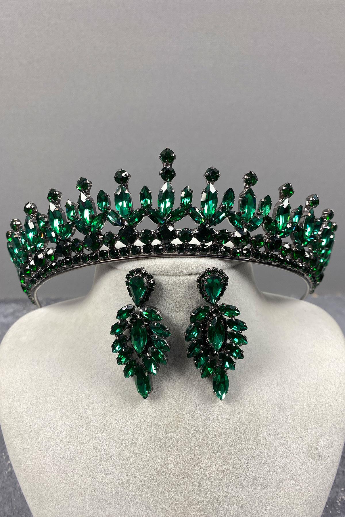 Pedro Stone Bridal Henna Crown