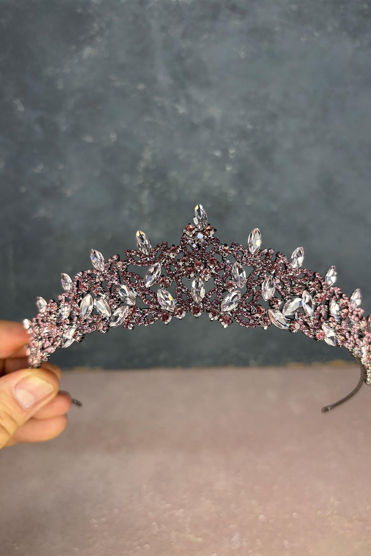 Pink Island Bridal Henna Crown