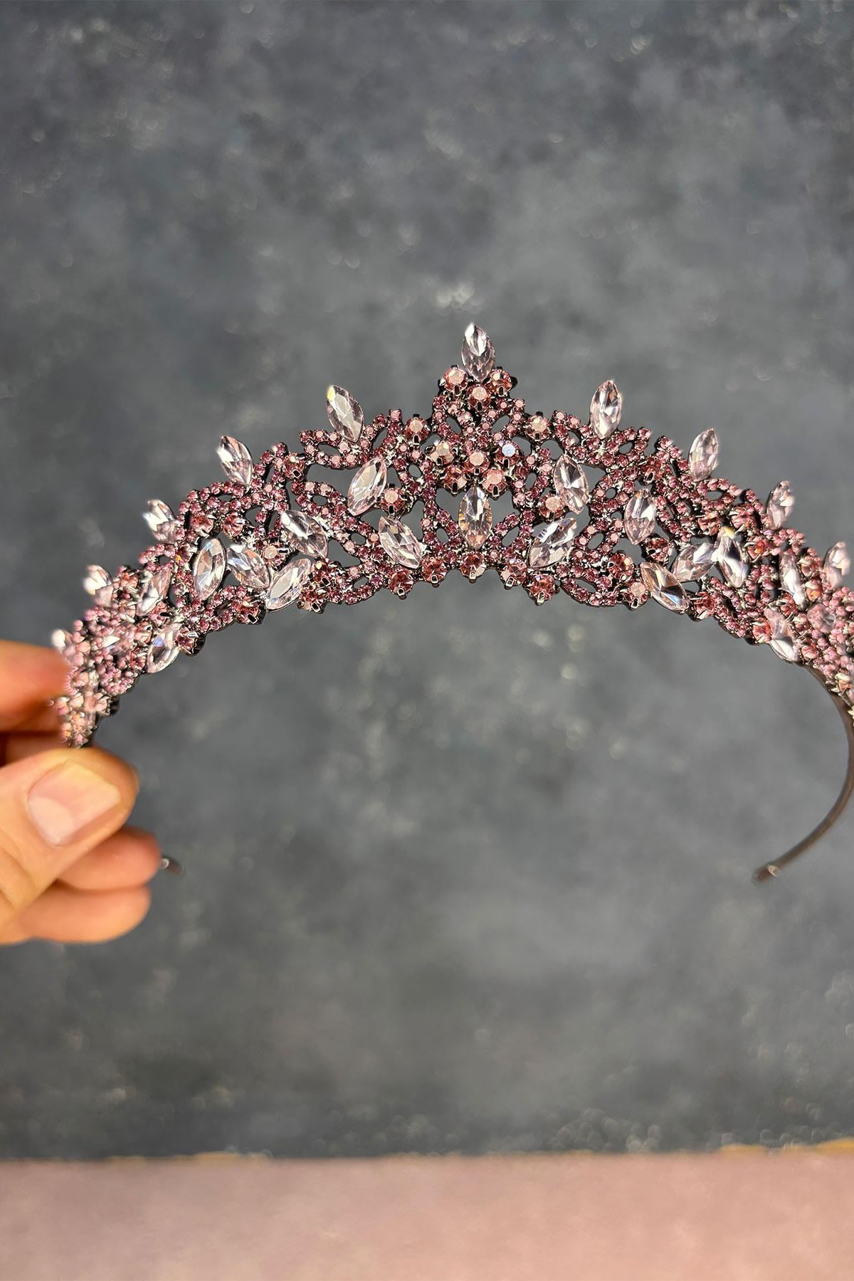 Pink Island Bridal Henna Crown