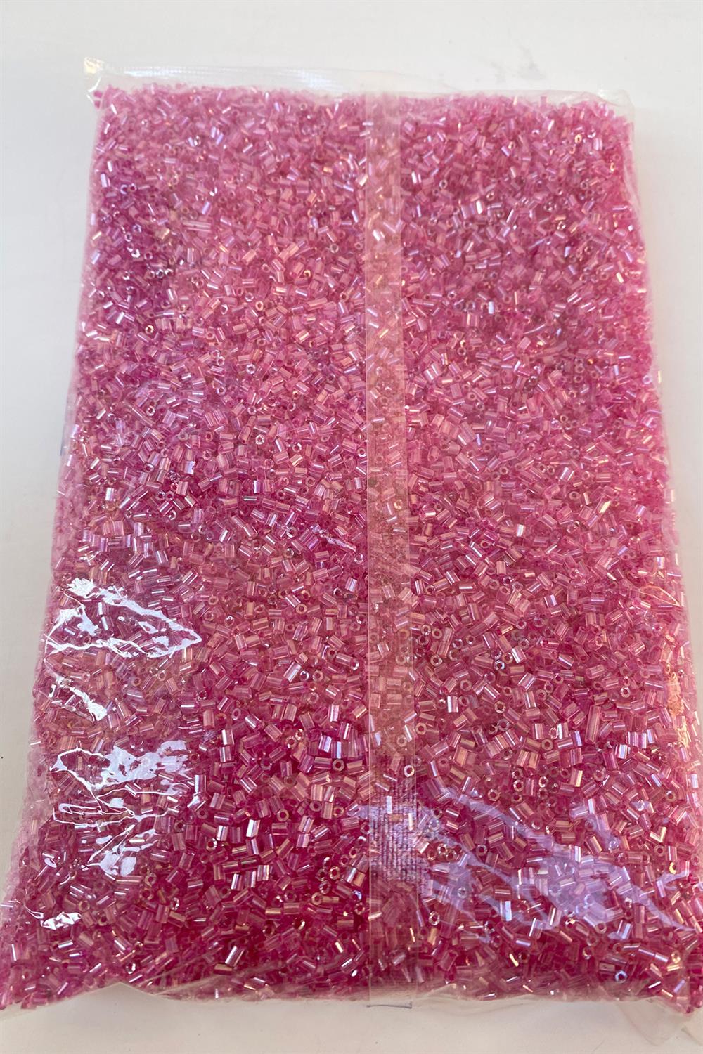 خرز وردي مقطع 2.5 ملم 500 جرام