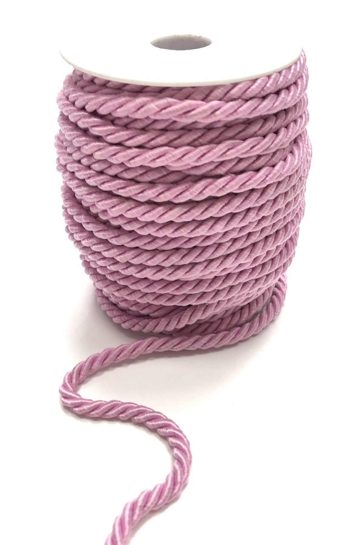 Pembe Kordon İp 8 mm 1 mt