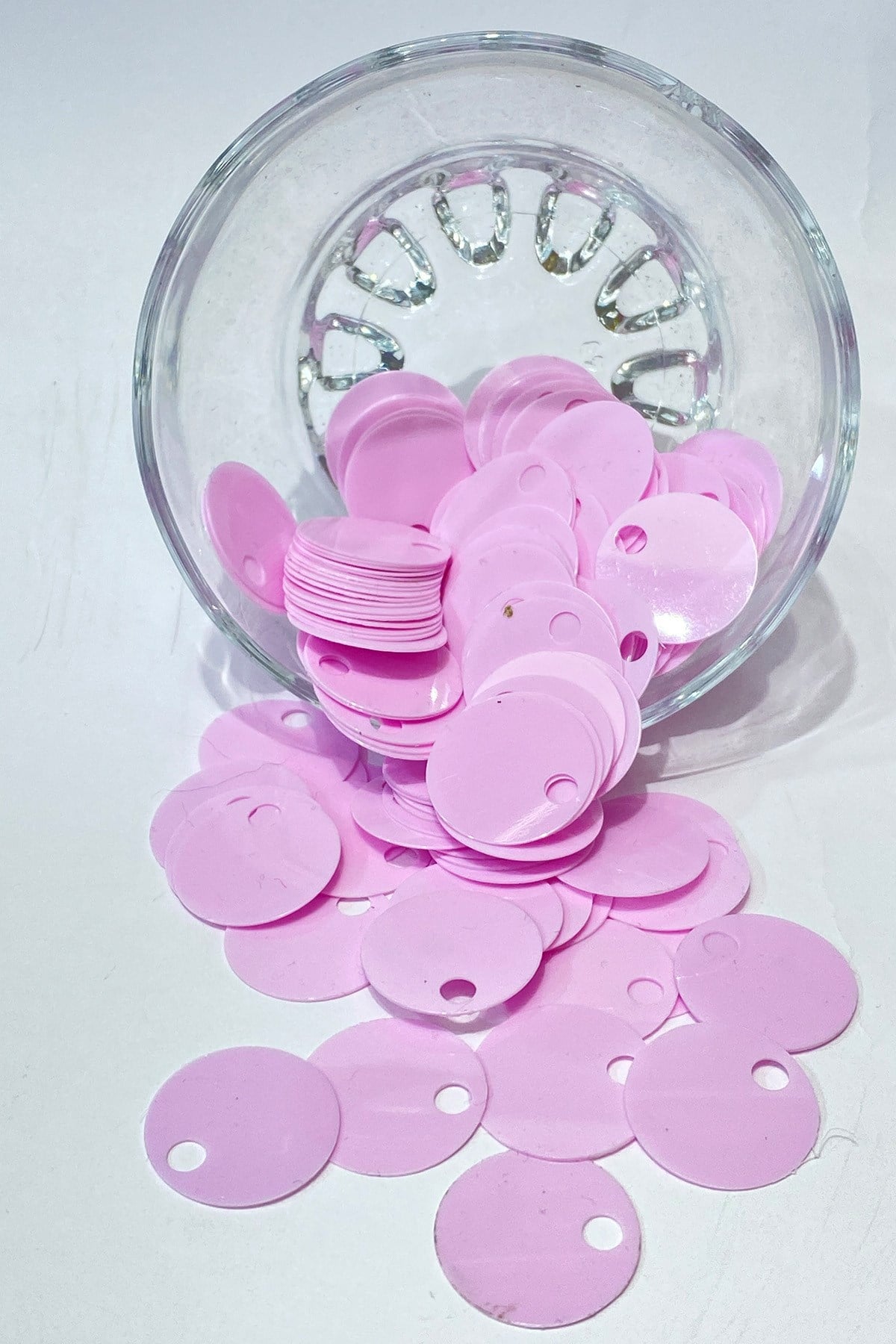 Pink Booties and Bag Washer 20 mm