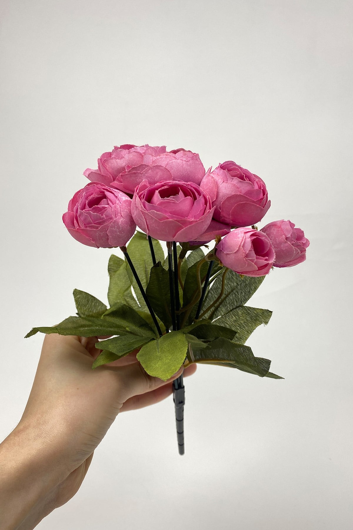 Pink Peony Eren Rose Artificial Flower 1 Bunch