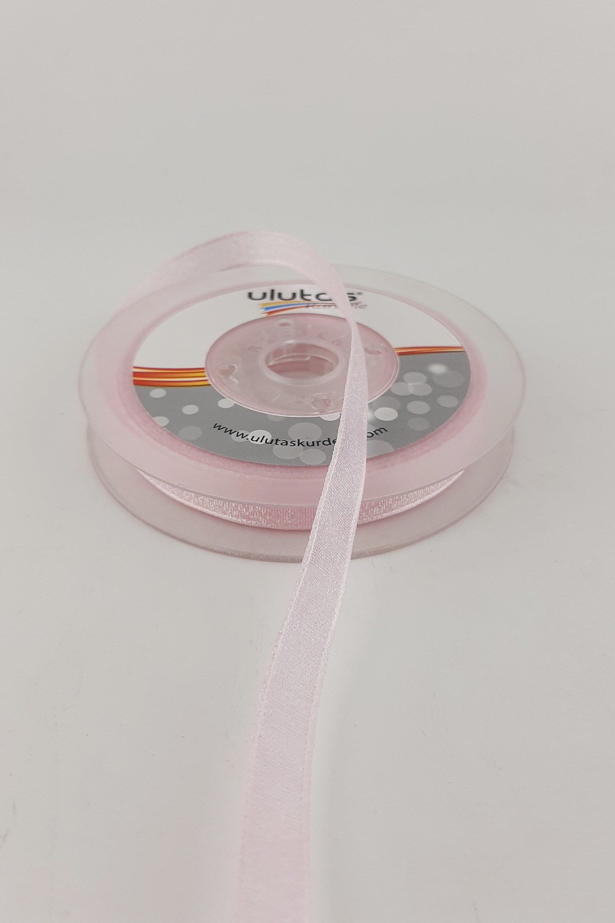 Pembe Sedef Kurdele 1 Cm 20 mt