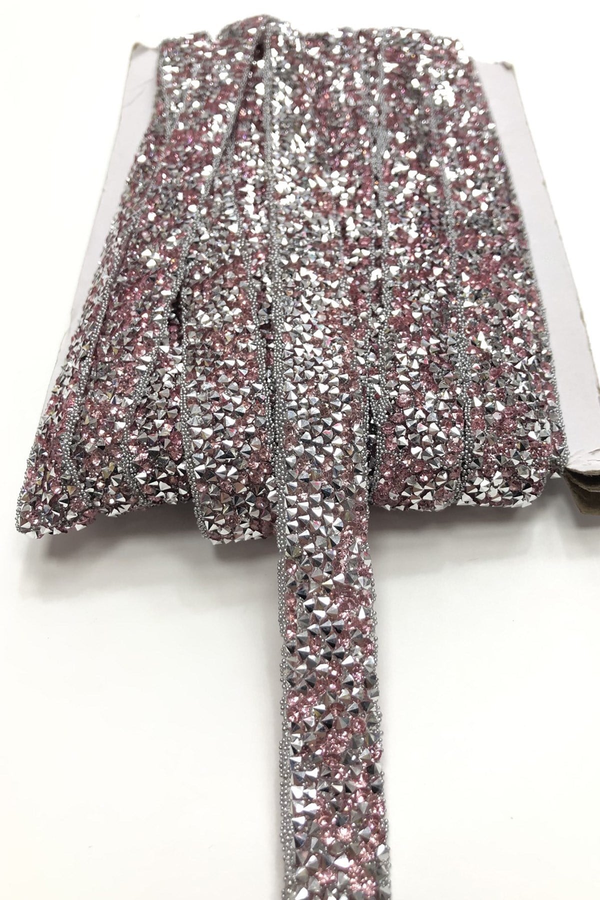 Pink Iron-on Strip Applique