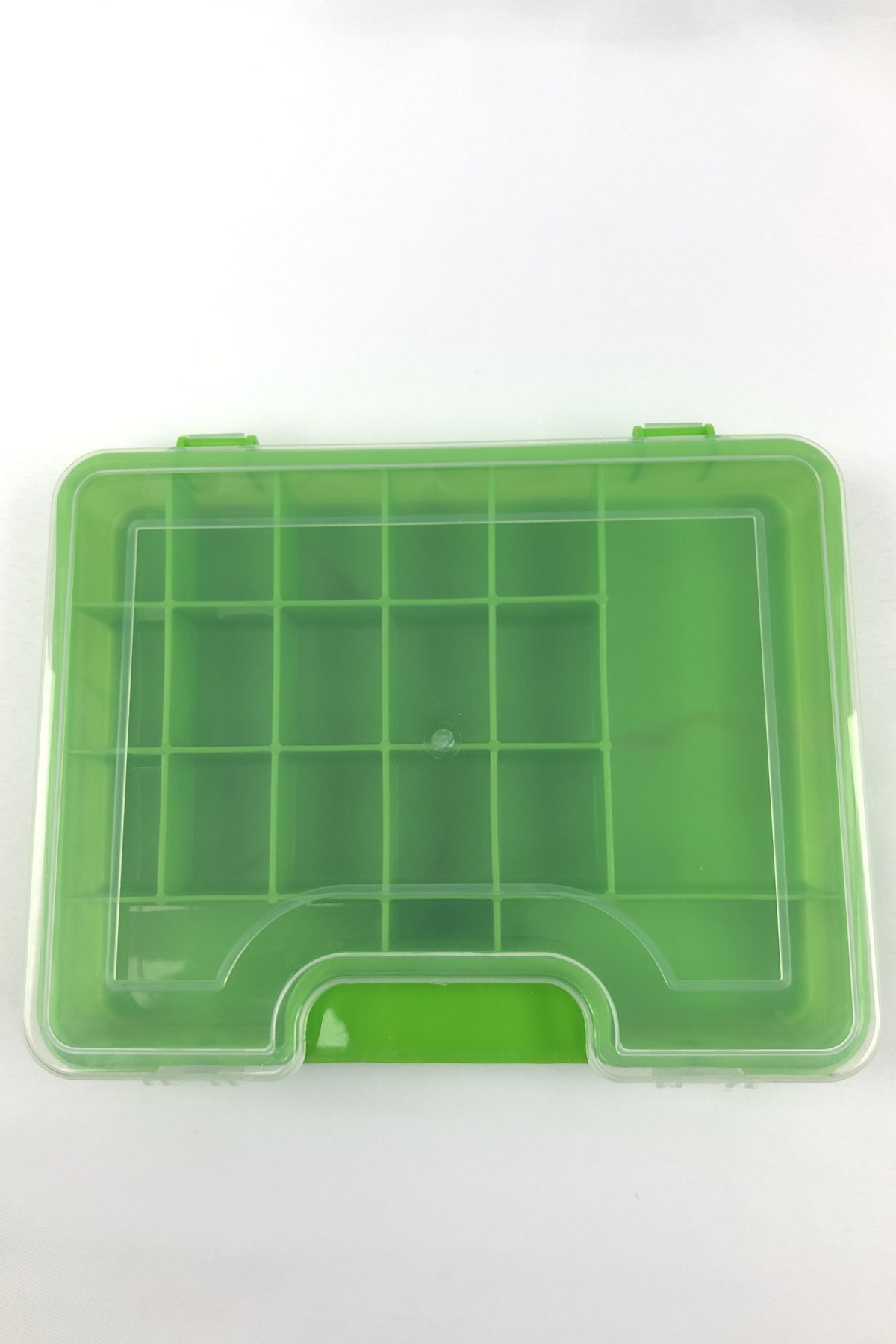 Plastik Gözlü Takı Kutusu Yeşil