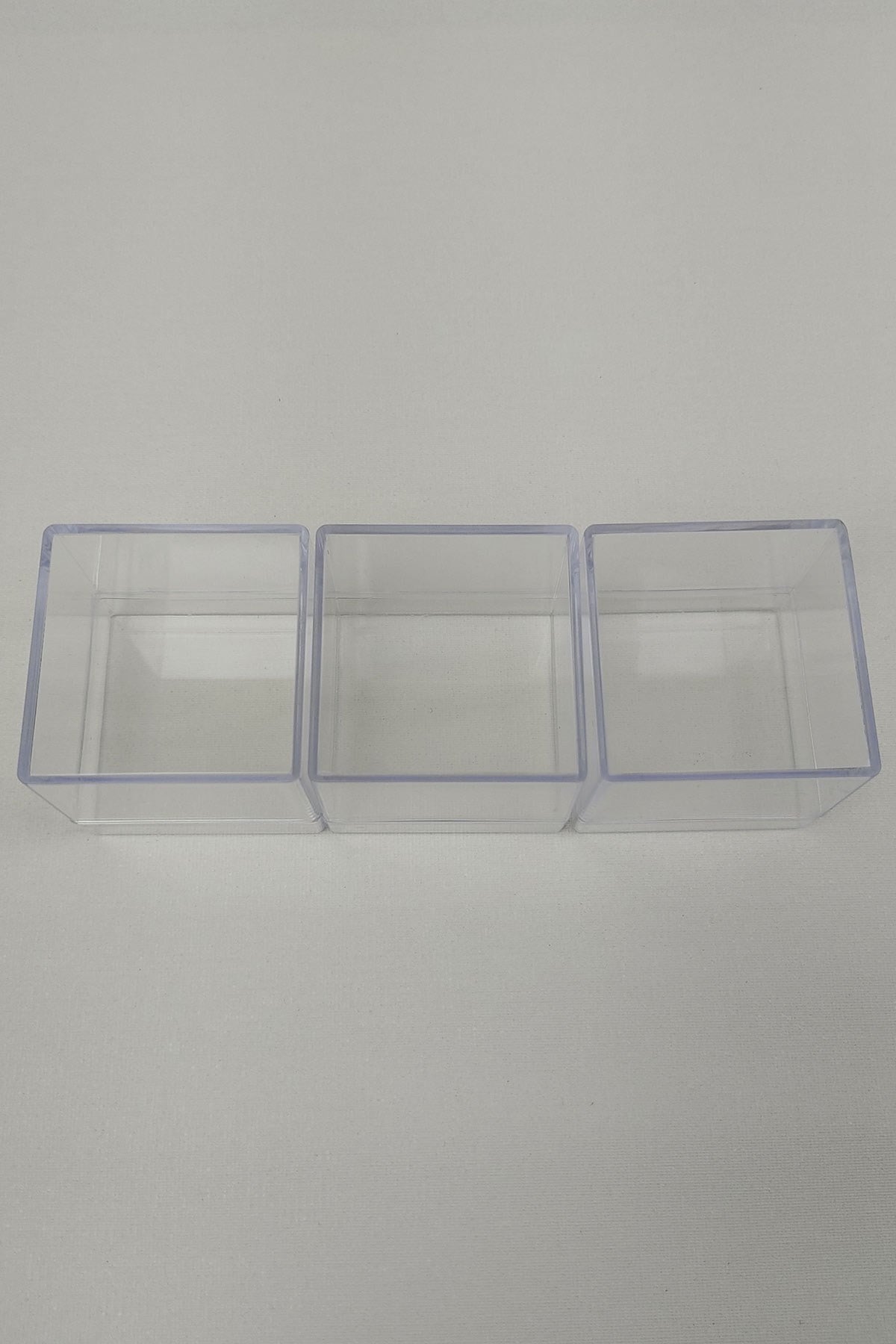 Plastic Square Box Wedding Candy 24 pcs