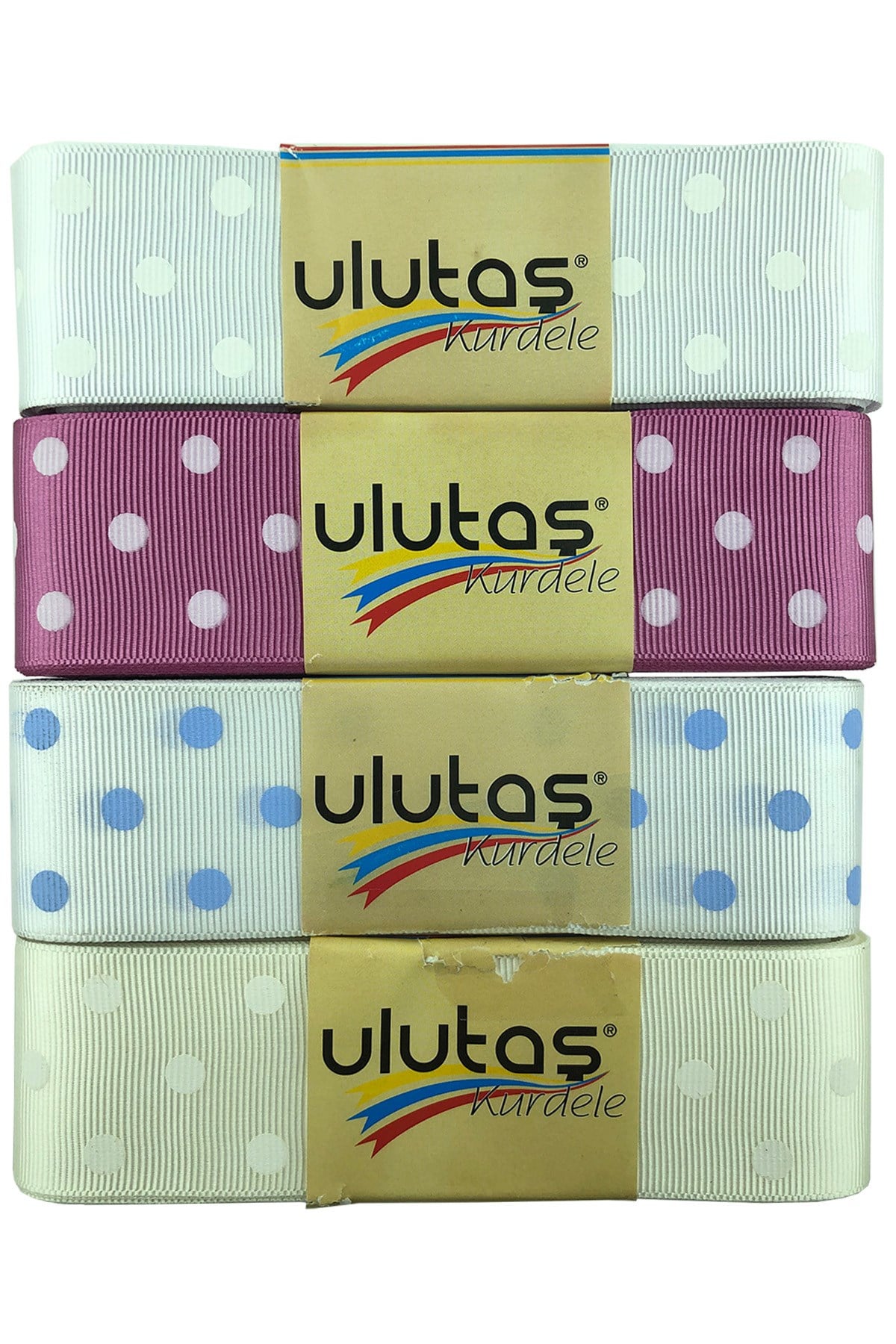 Polka Dot 4 cm Grosgrain Ribbon