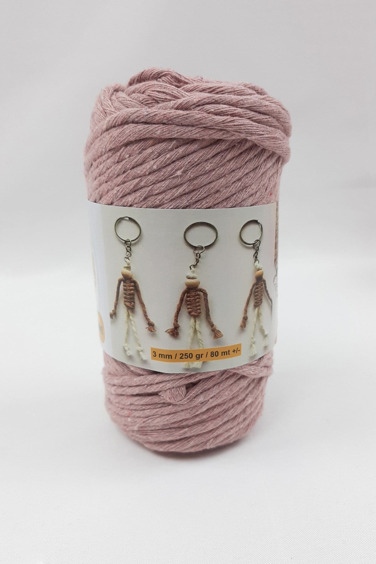 Powder Fine Twisted Macrame