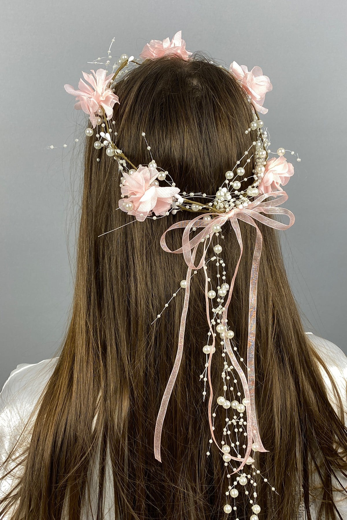 Powder Laser Flower Special Design Bridesmaid Crown