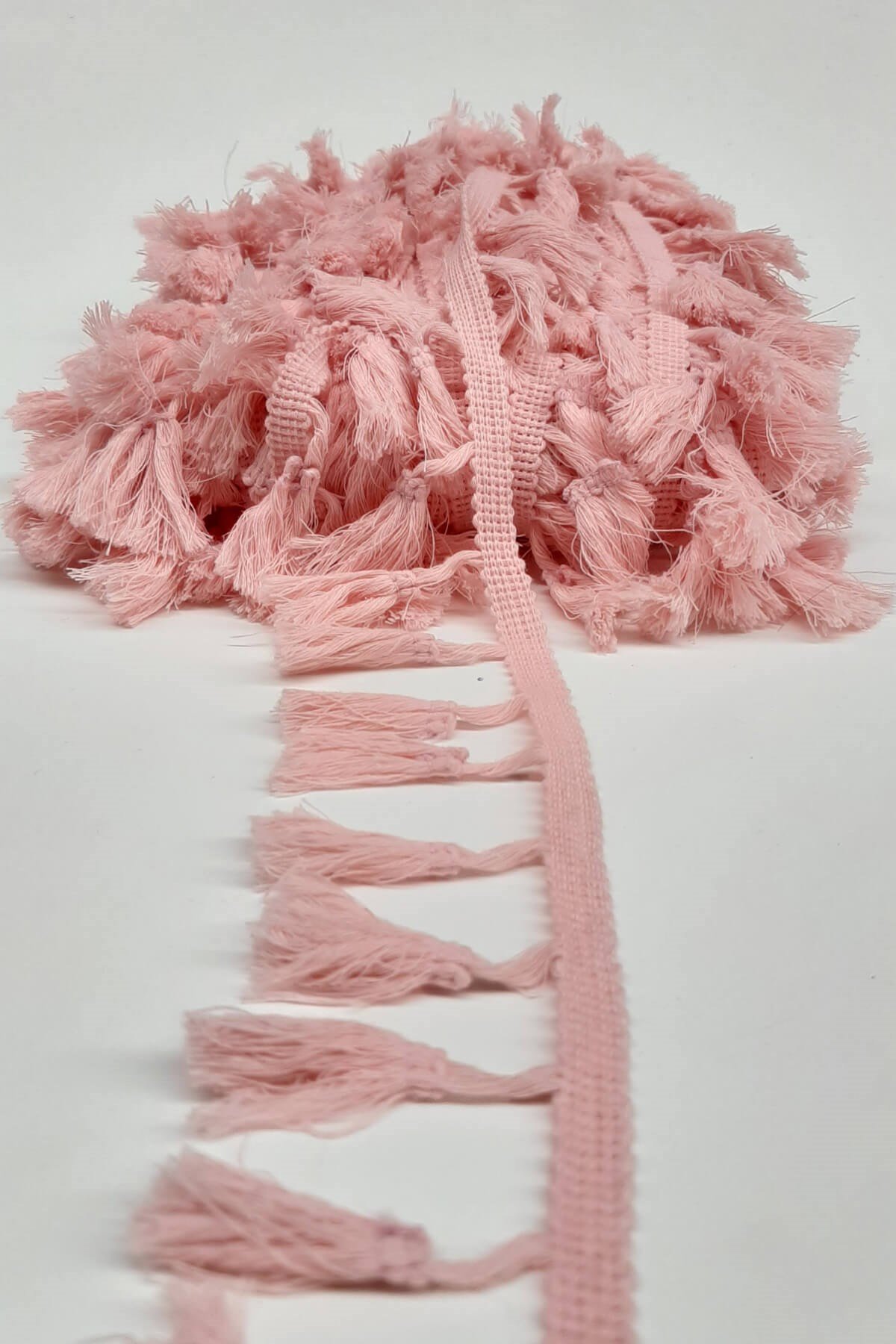 Pudra Pamuk Saçak Püskül