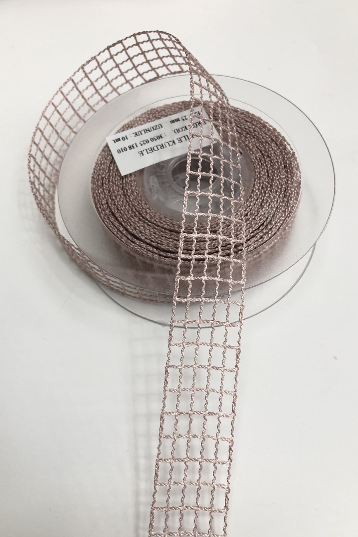 Powder Color Mesh Ribbon