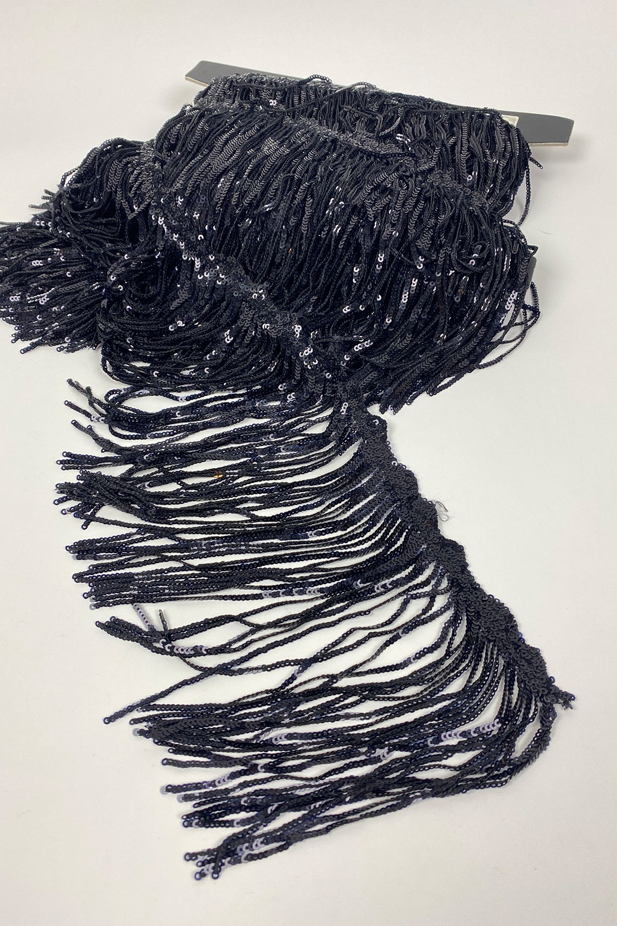 Sequin Sequined Shiny Tassel Fringe Ribbon 15 cm 1 mt