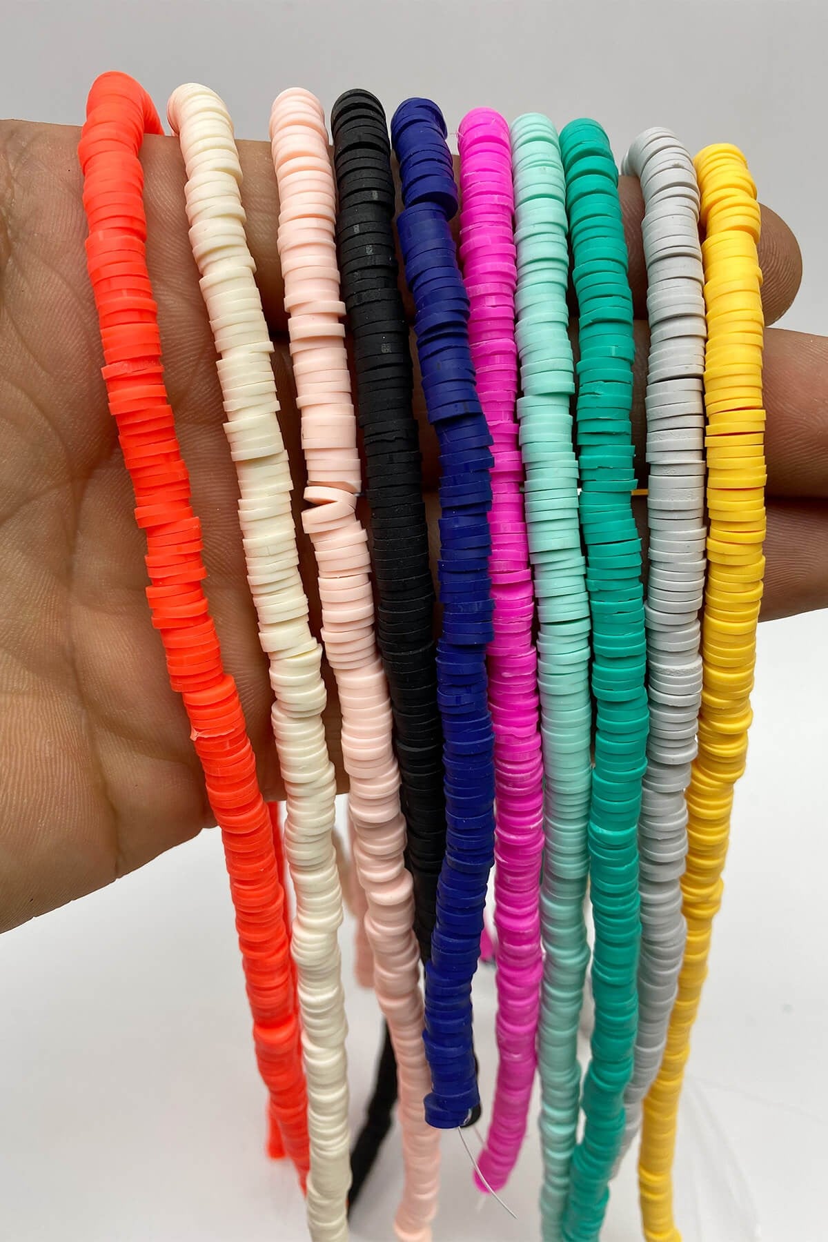 Rengarek 6 mm 20 Dizi Fimo Boncuk Seti