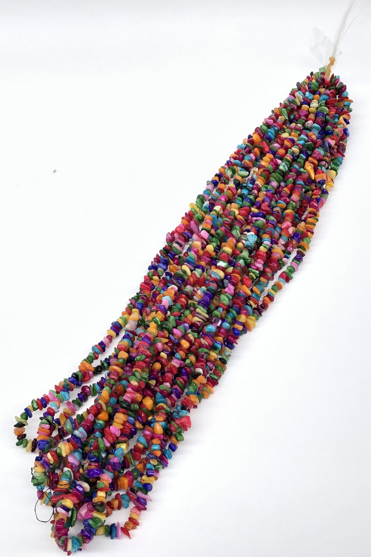 Rengarenk Çakıl Taşı Boncuk