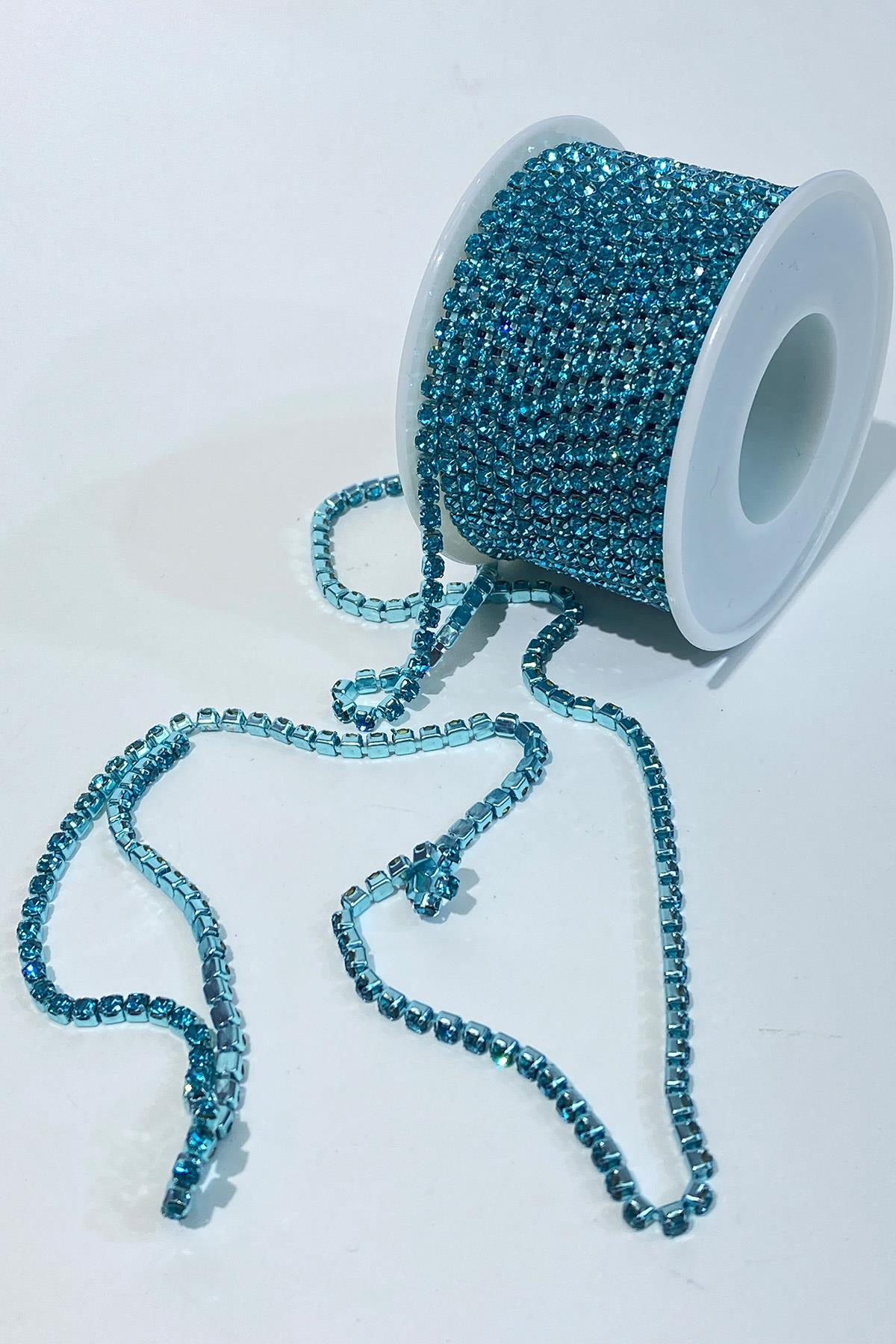 خرز حجري ملون من Beyoğlu Swarosvki ss12