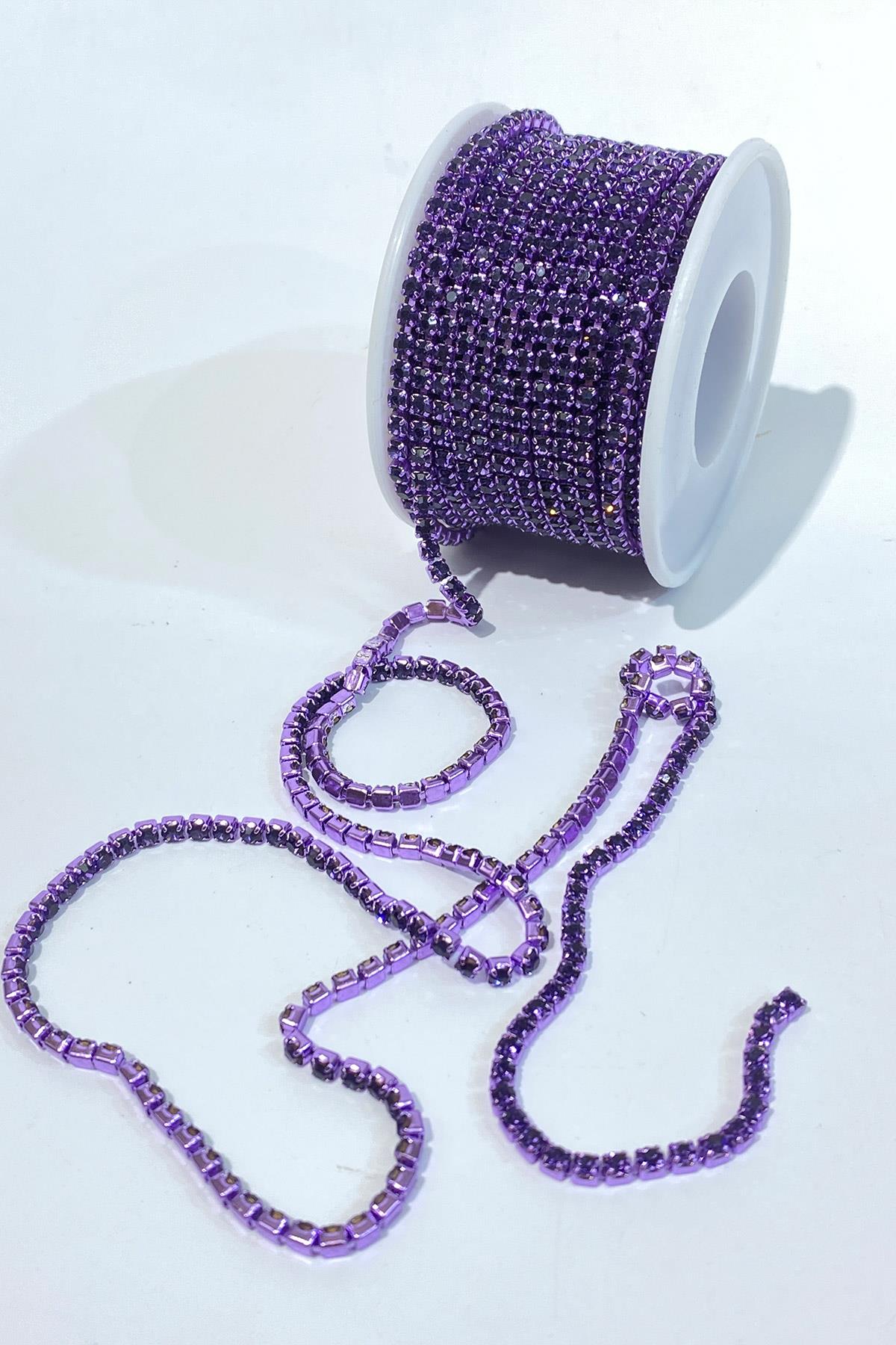 خرز حجري ملون من Beyoğlu Swarosvki ss12