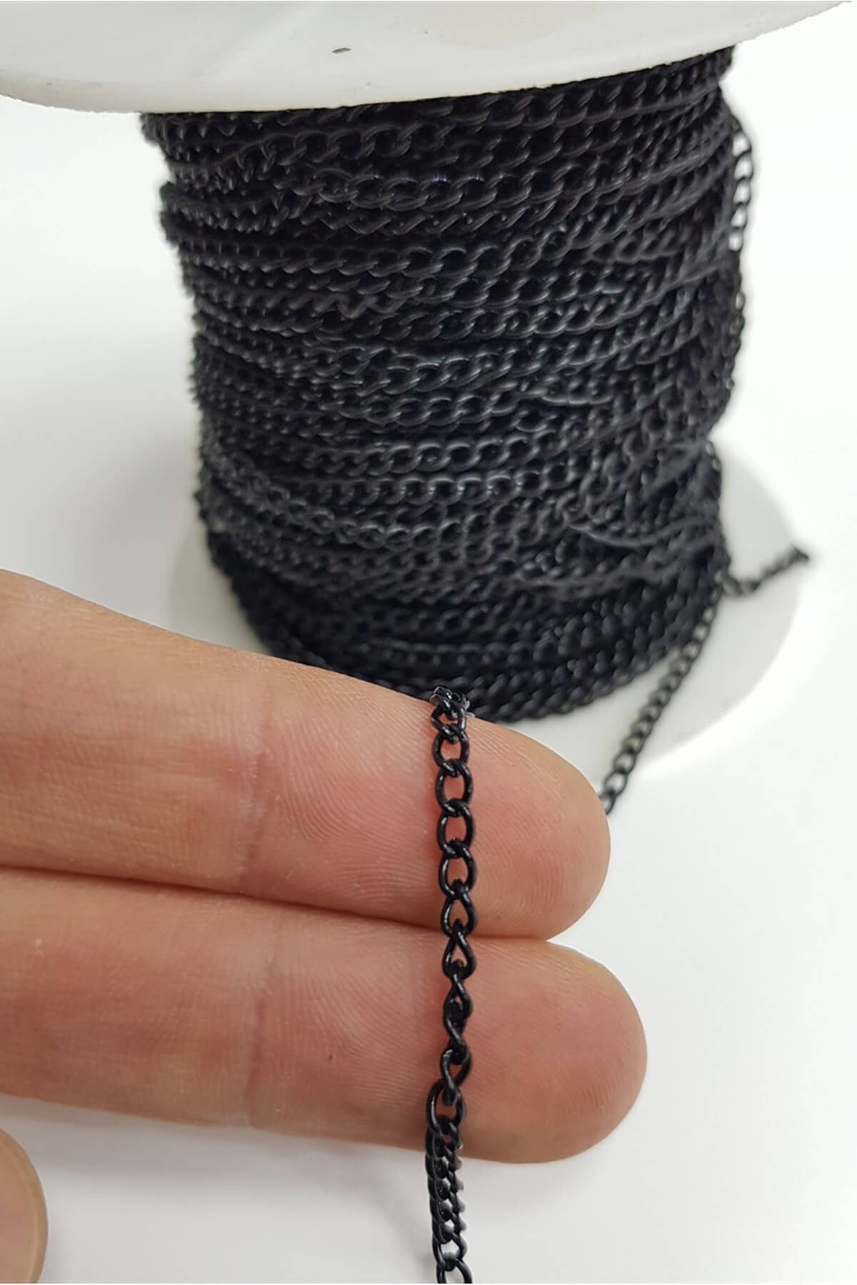 Renkli Metal  Zincir (1 mt )