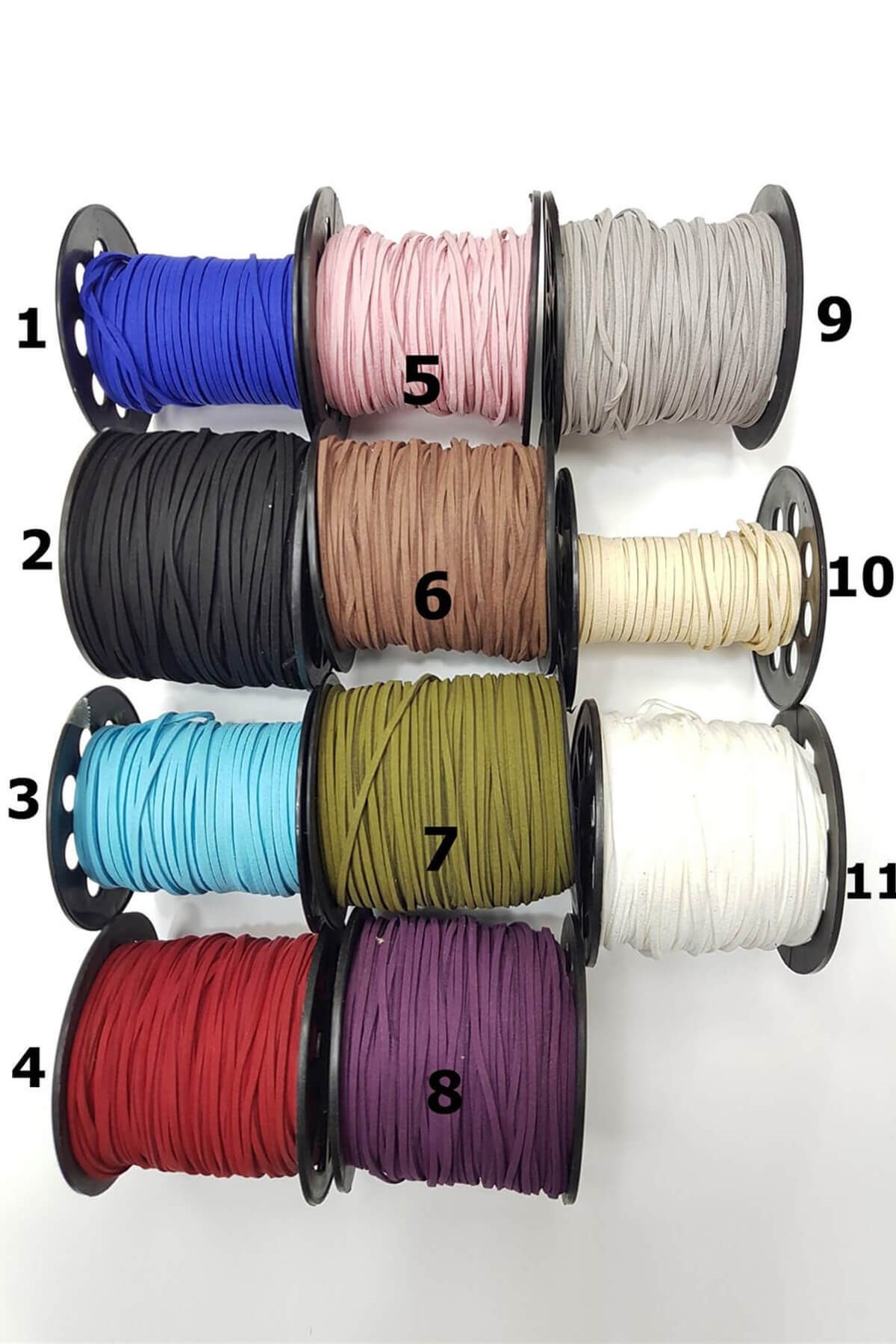 Colored Suede thread (10 mt)