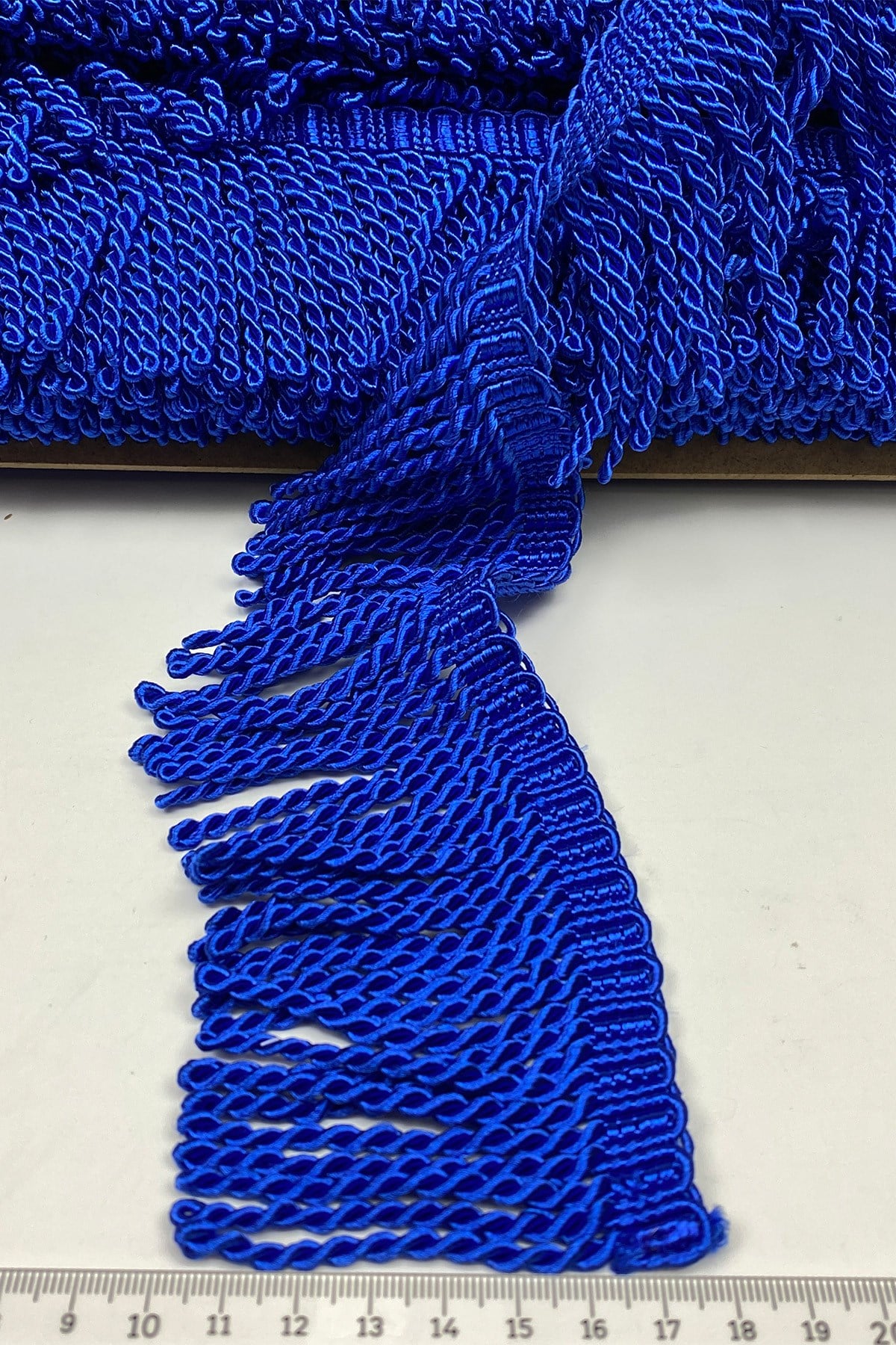 Sax Blue Bouillon Fringe Tassel