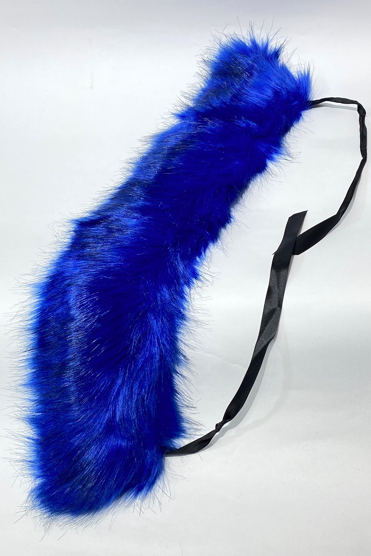 Sax Blue Fur Collar