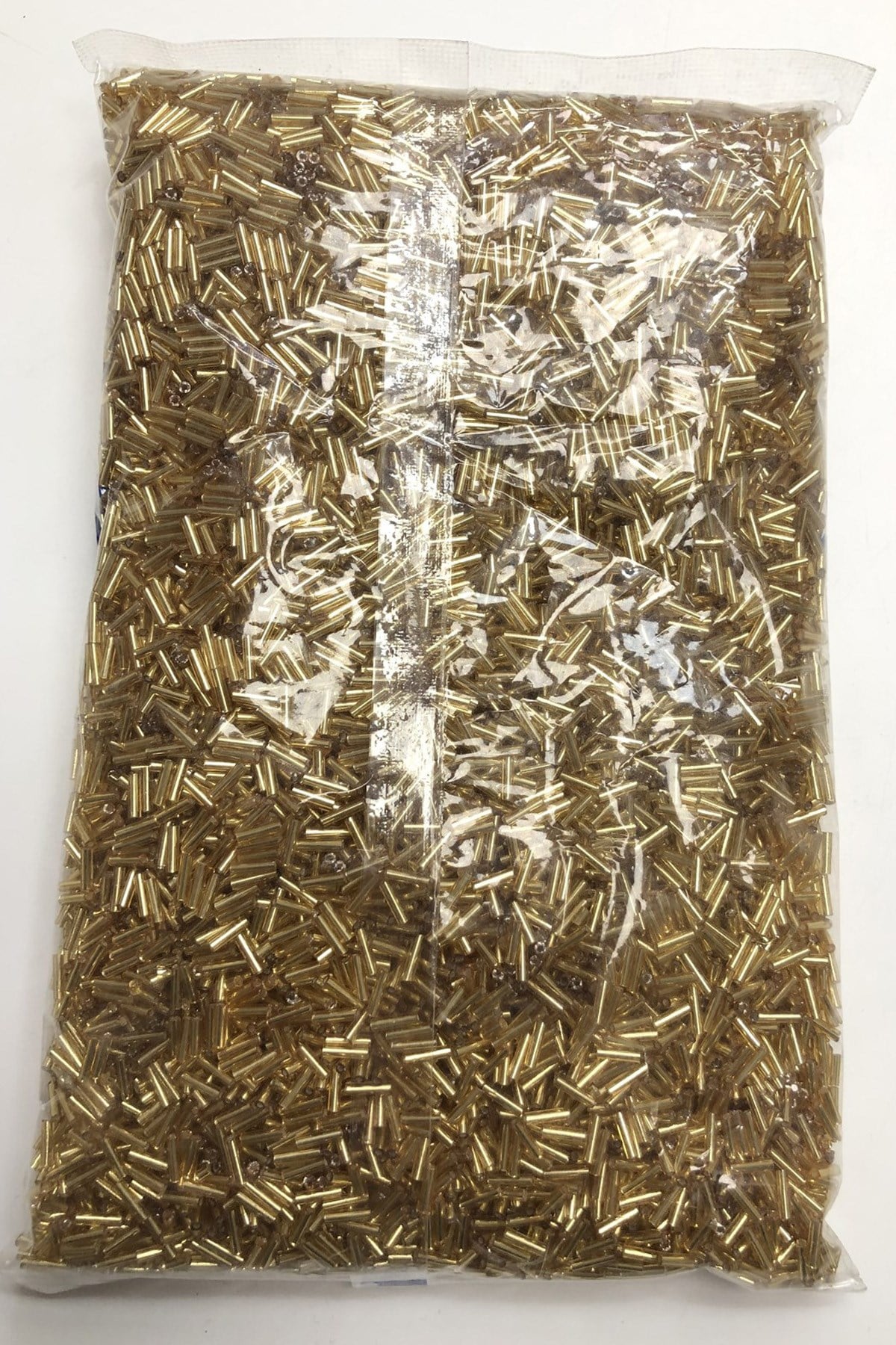 Yellow Tube Beads 5 mm 500 gr