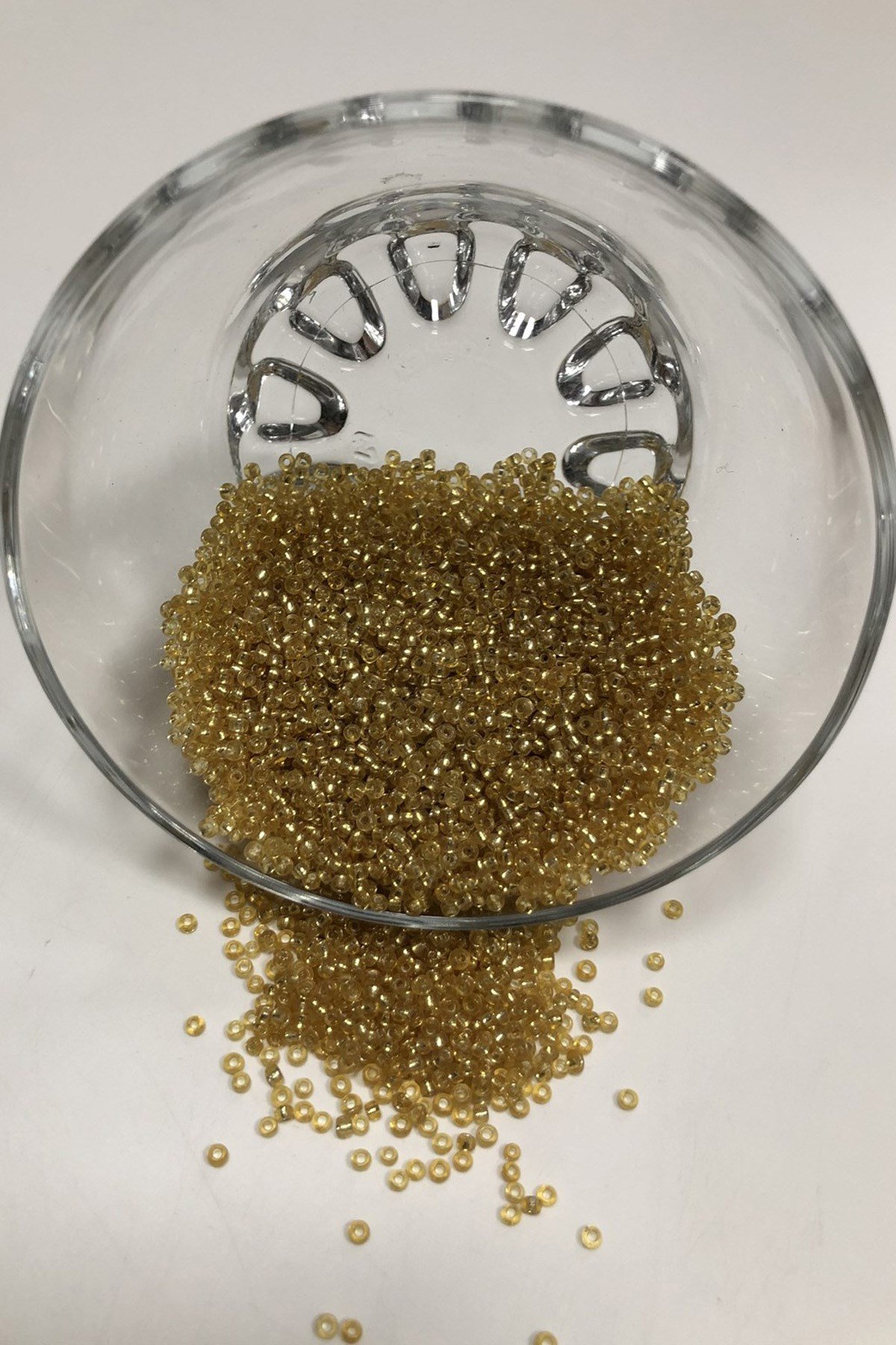 Yellow Nanny Sand Beads 2 mm